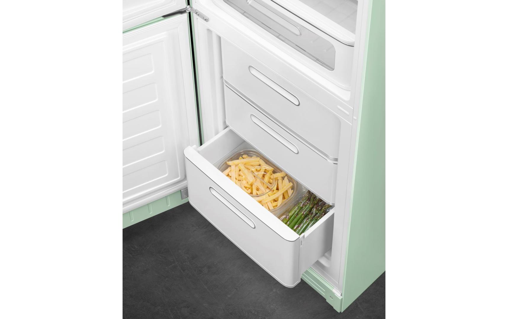 SMEG Kühl-Gefrierkombination FAB32LPG6 Grün, Links