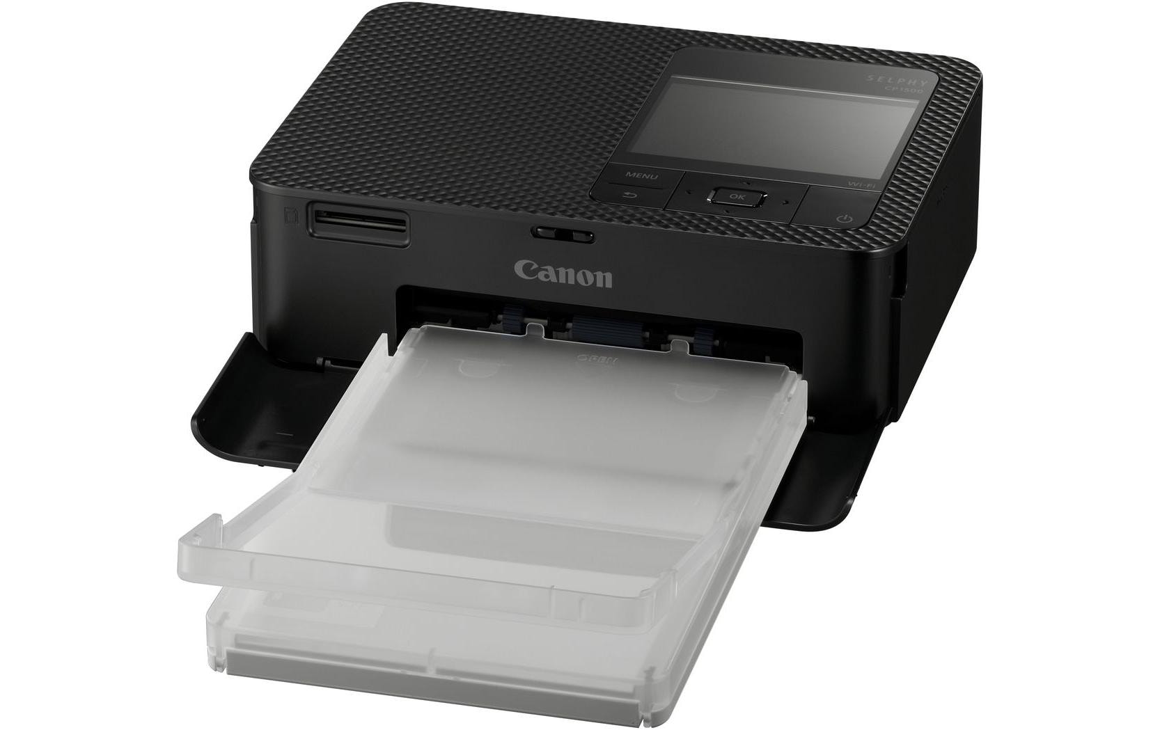 Canon Fotodrucker Selphy CP1500 Schwarz Canon Fotodrucker Selphy CP1500 Schwarz