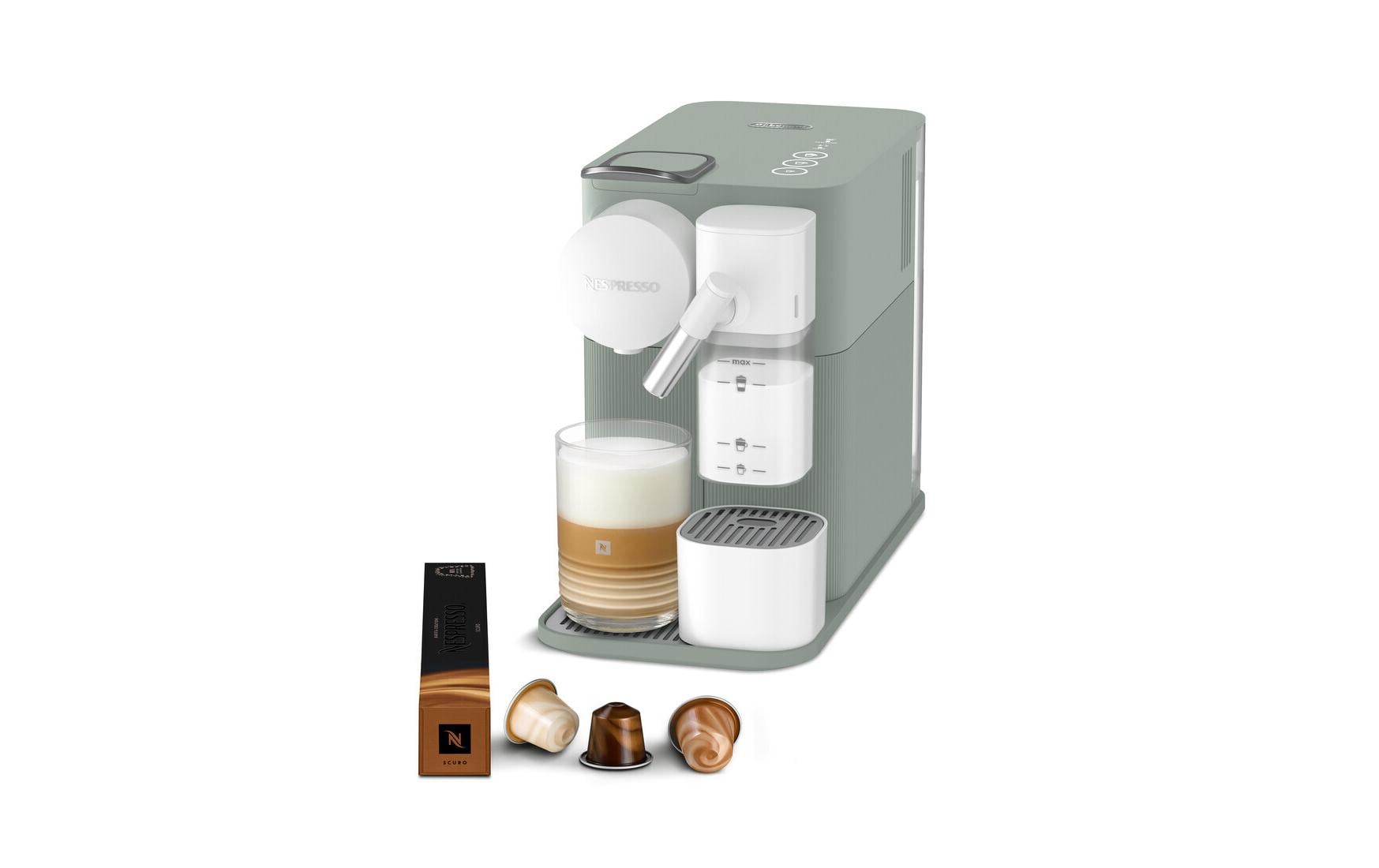 De'Longhi Kaffeemaschine Nespresso Lattissima One EN510.GR Dark Sage
