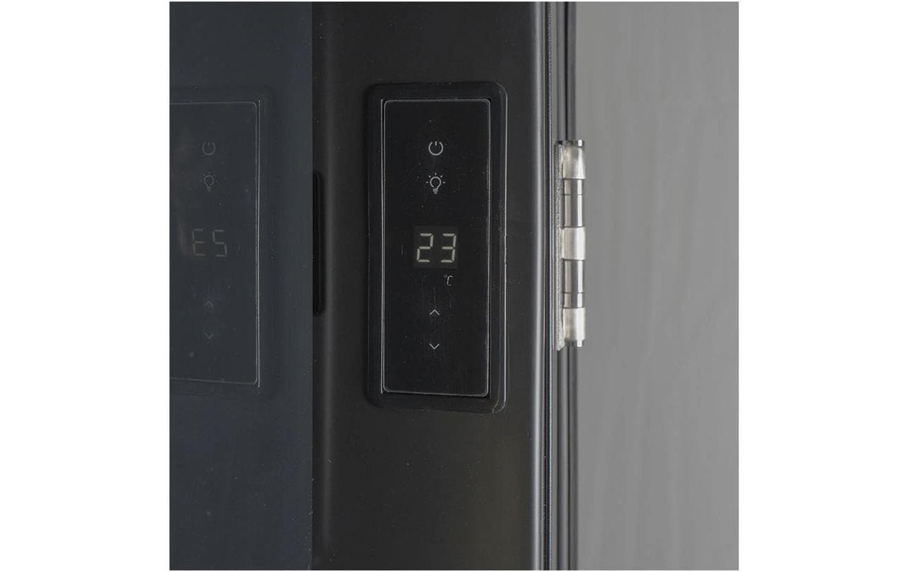 Kibernetik Getränkekühlschrank RKS256 Rechts, Schwarz