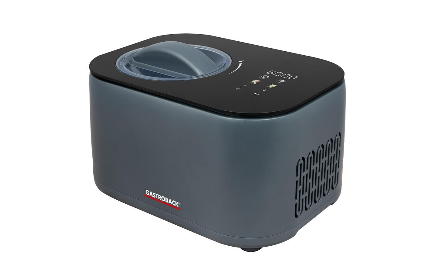 Gastroback Kompressor-Eismaschine Mini Gelateria 1 l, Anthrazit/Schwarz Gastroback Kompressor-Eismaschine Mini Gelateria 1 l, Anthrazit/Schwarz