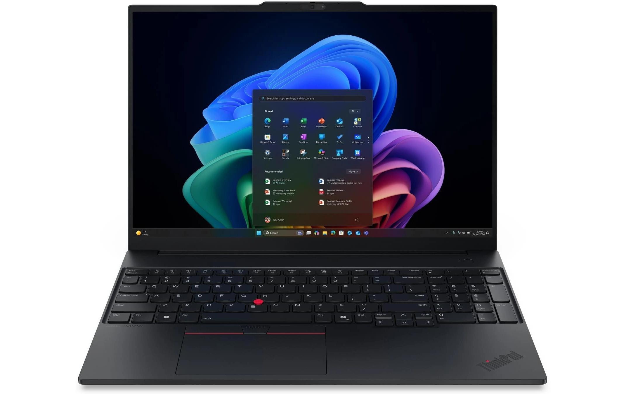 Lenovo Notebook ThinkPad E16 Gen 4 (Intel) Copilot+ PC