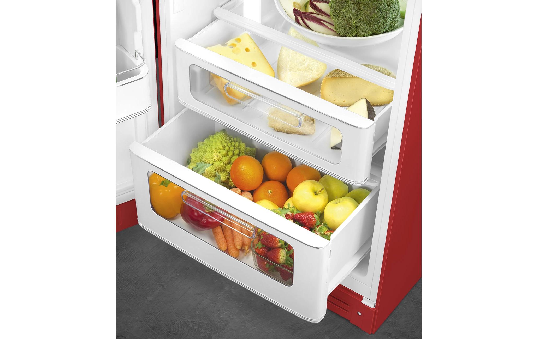 SMEG Kühl-Gefrierkombination FAB30lRD5 Links