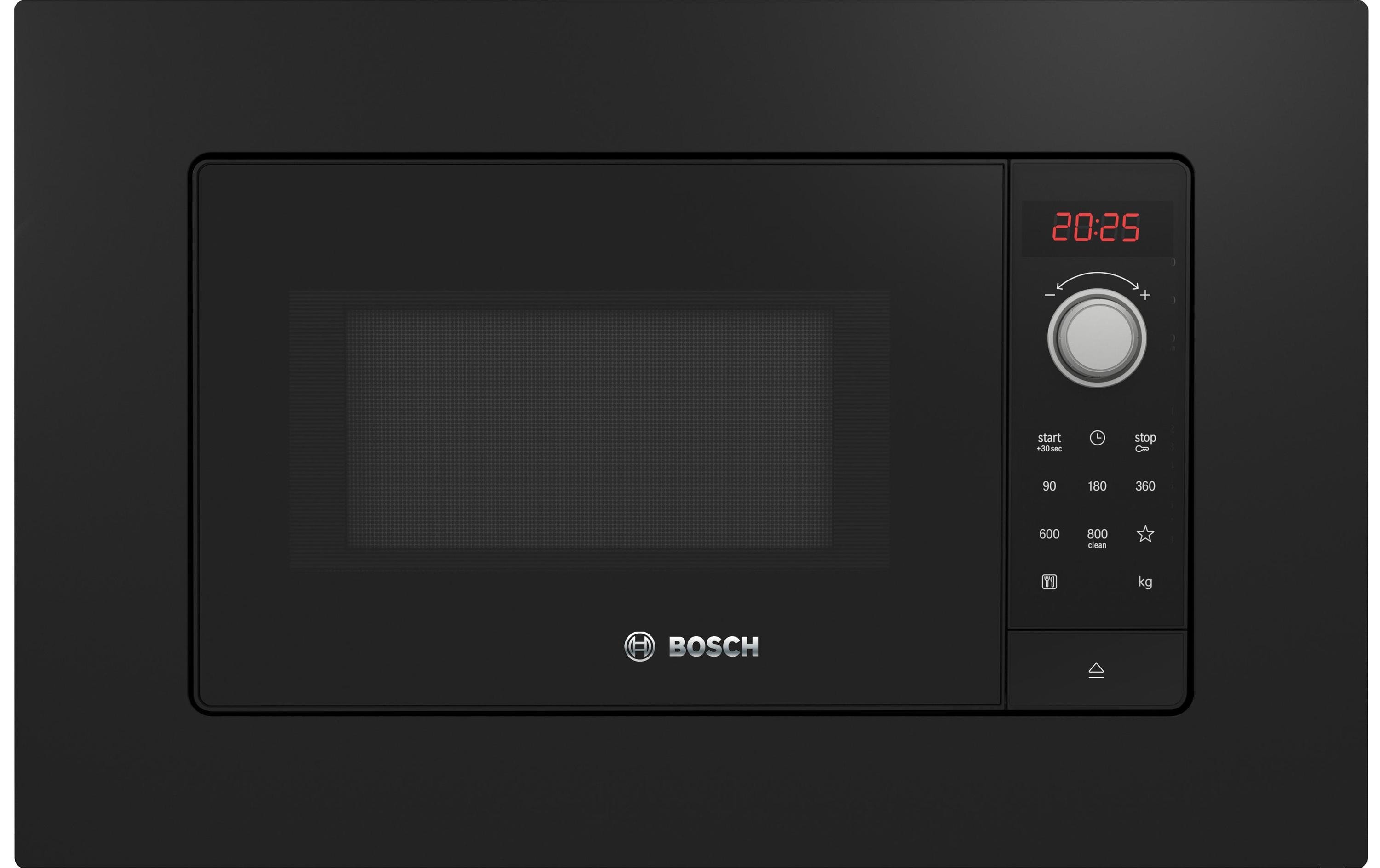 Bosch Einbaumikrowelle BFL623MB3 Schwarz Bosch Einbaumikrowelle BFL623MB3 Schwarz