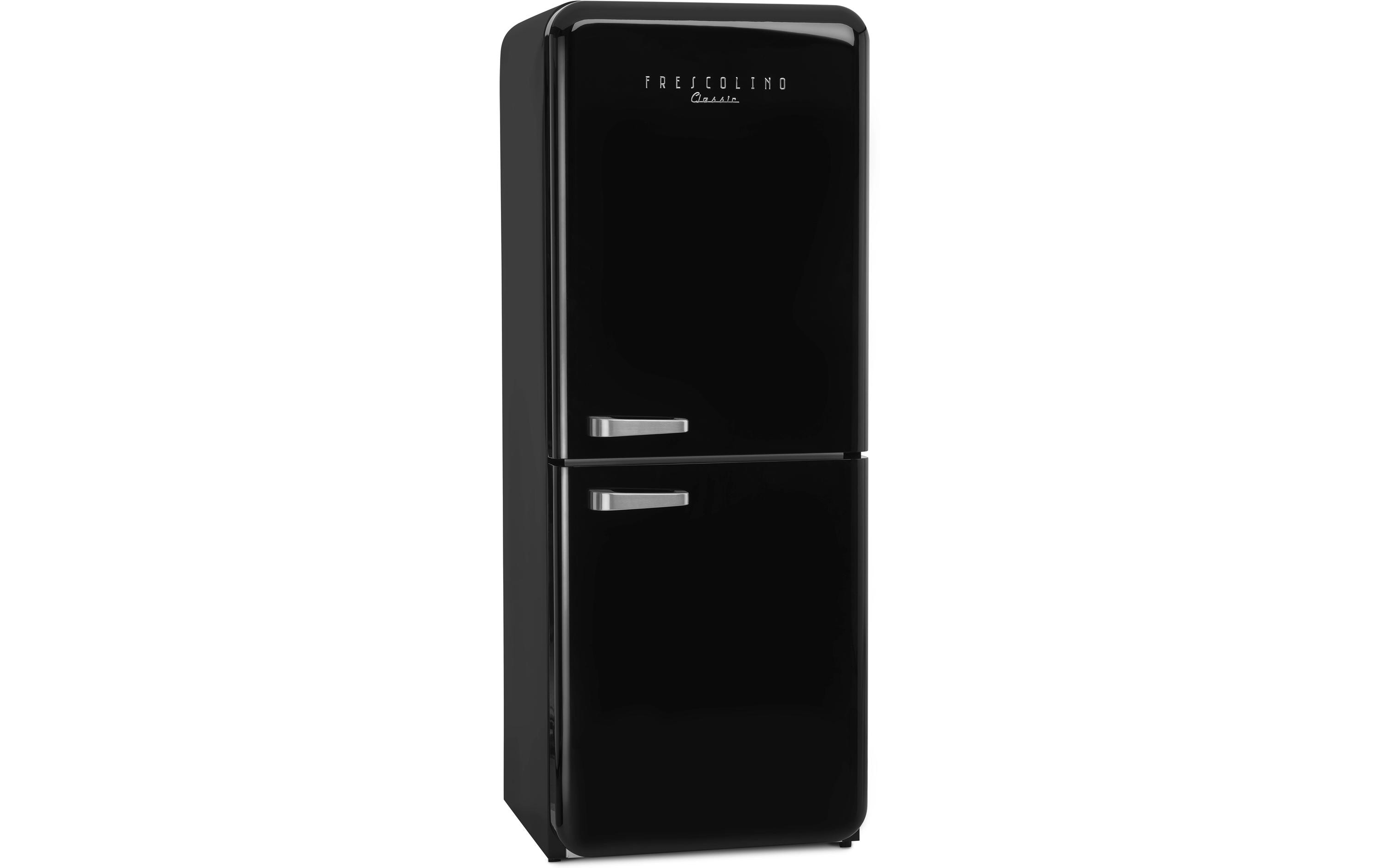 Trisa Kühl-Gefrierkombination Frescolino Classic Schwarz, Rechts