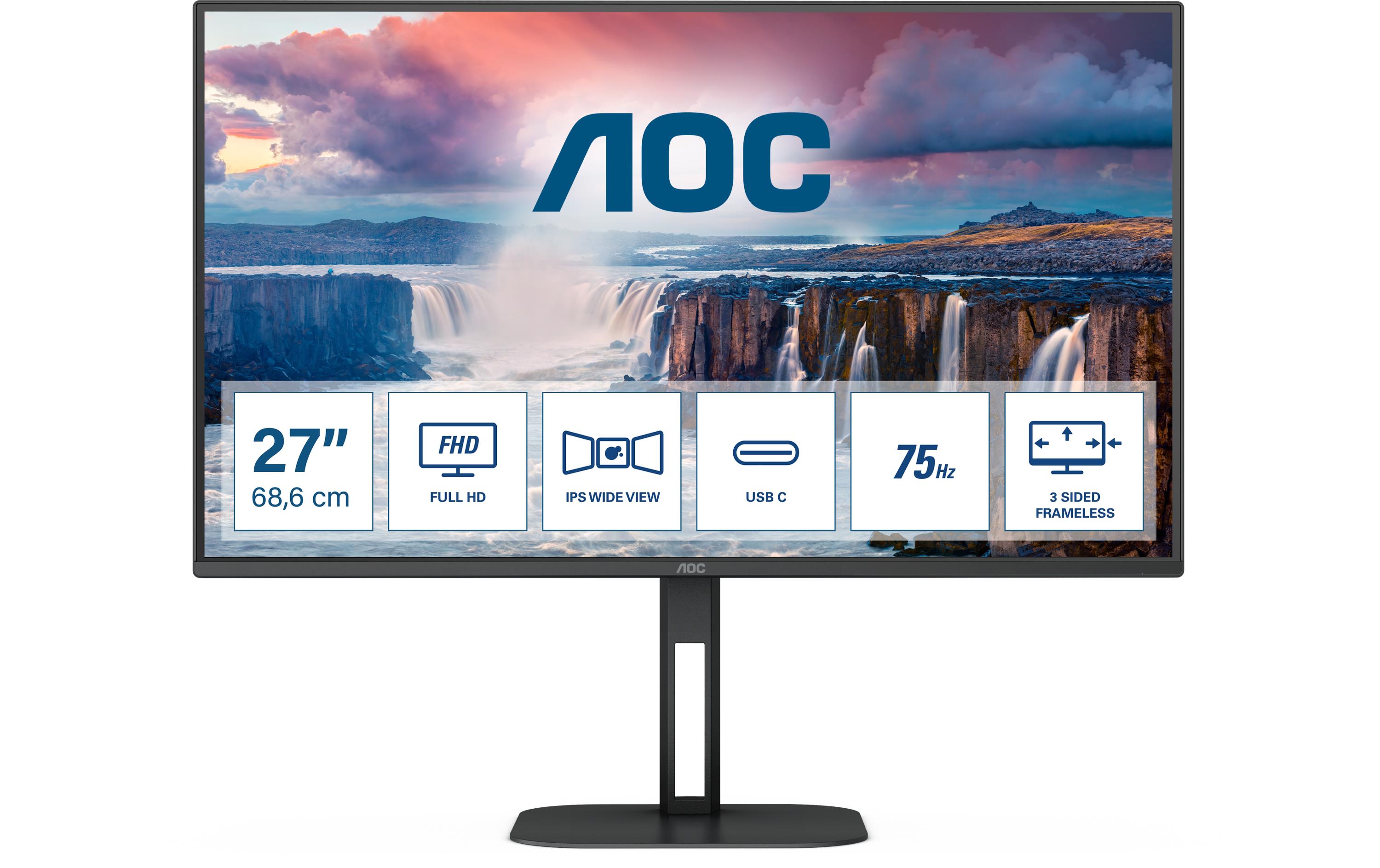 AOC Monitor 27V5CE/BK
