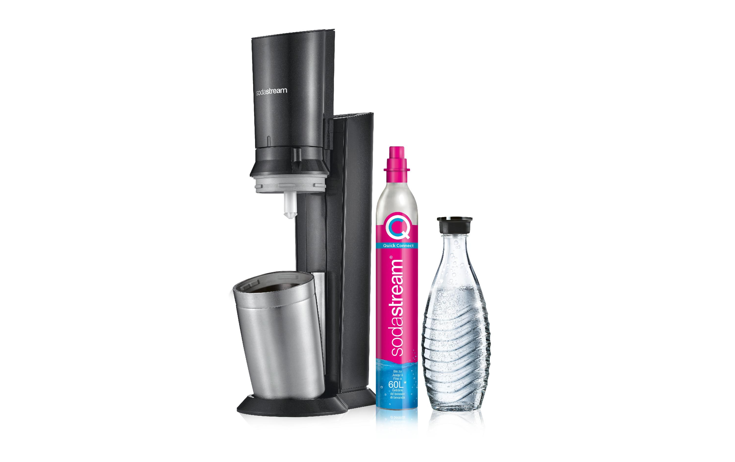 Sodastream Wassersprudler Crystal CQC Schwarz Sodastream Wassersprudler Crystal CQC Schwarz