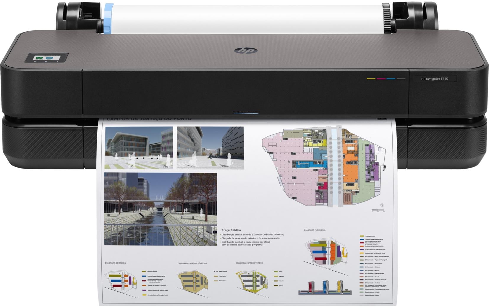 HP Grossformatdrucker DesignJet T250 - 24 HP Grossformatdrucker DesignJet T250 - 24