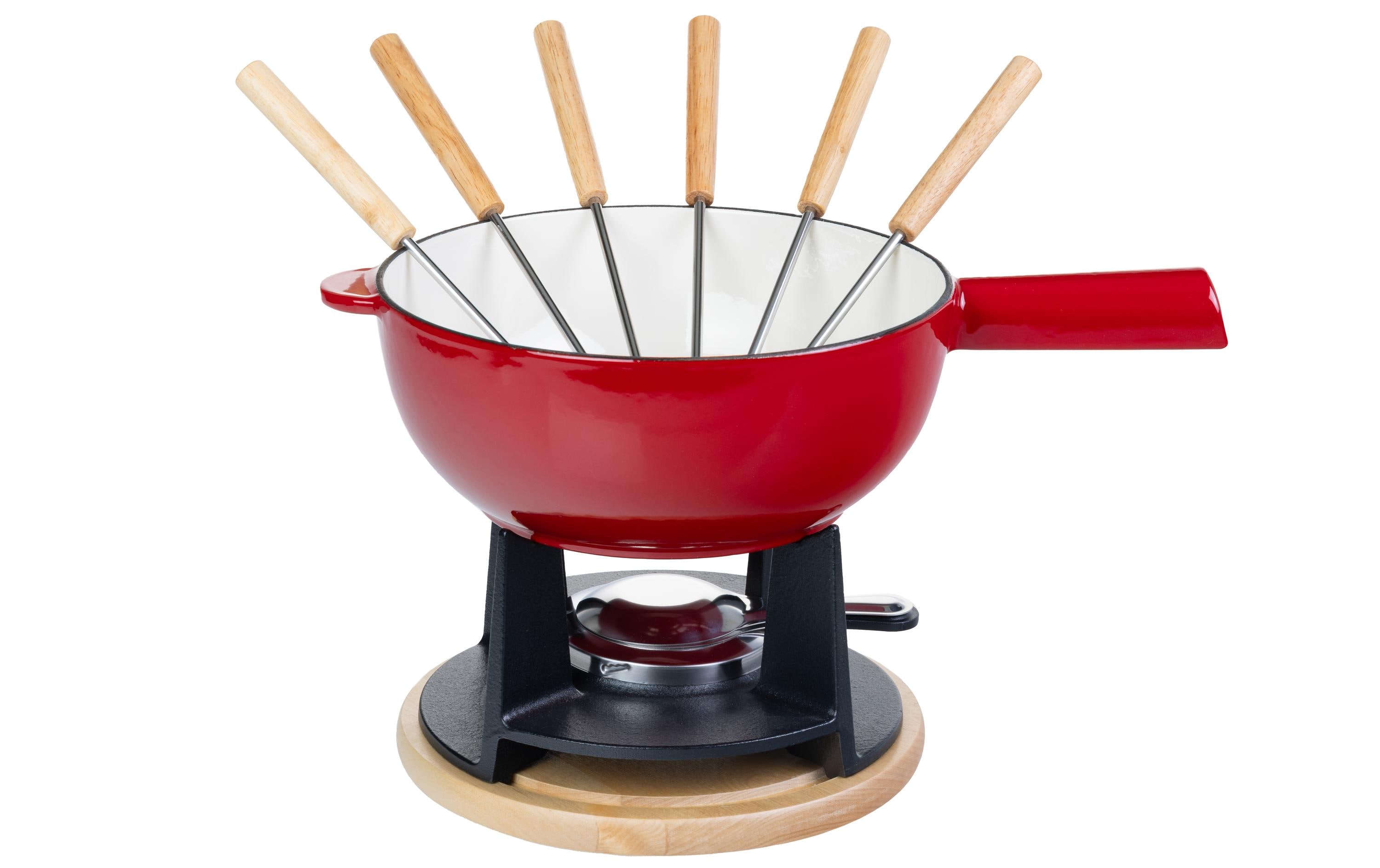 COCON Käsefondue-Set 10-teilig, Rot