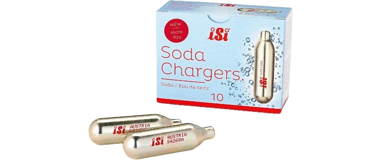 ISI Wassersprudler Kapseln 10 Stück, Gold ISI Wassersprudler Kapseln 10 Stück, Gold