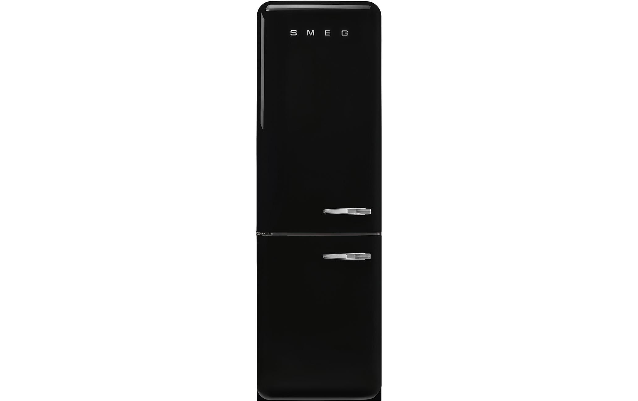 SMEG Kühl-Gefrierkombination FAB32LBL6 Schwarz, Links