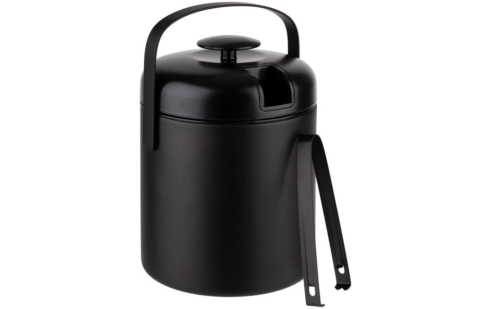 APS Eiswürfelbehälter POLAR 14 x 22 cm, 1.3 Liter, Schwarz