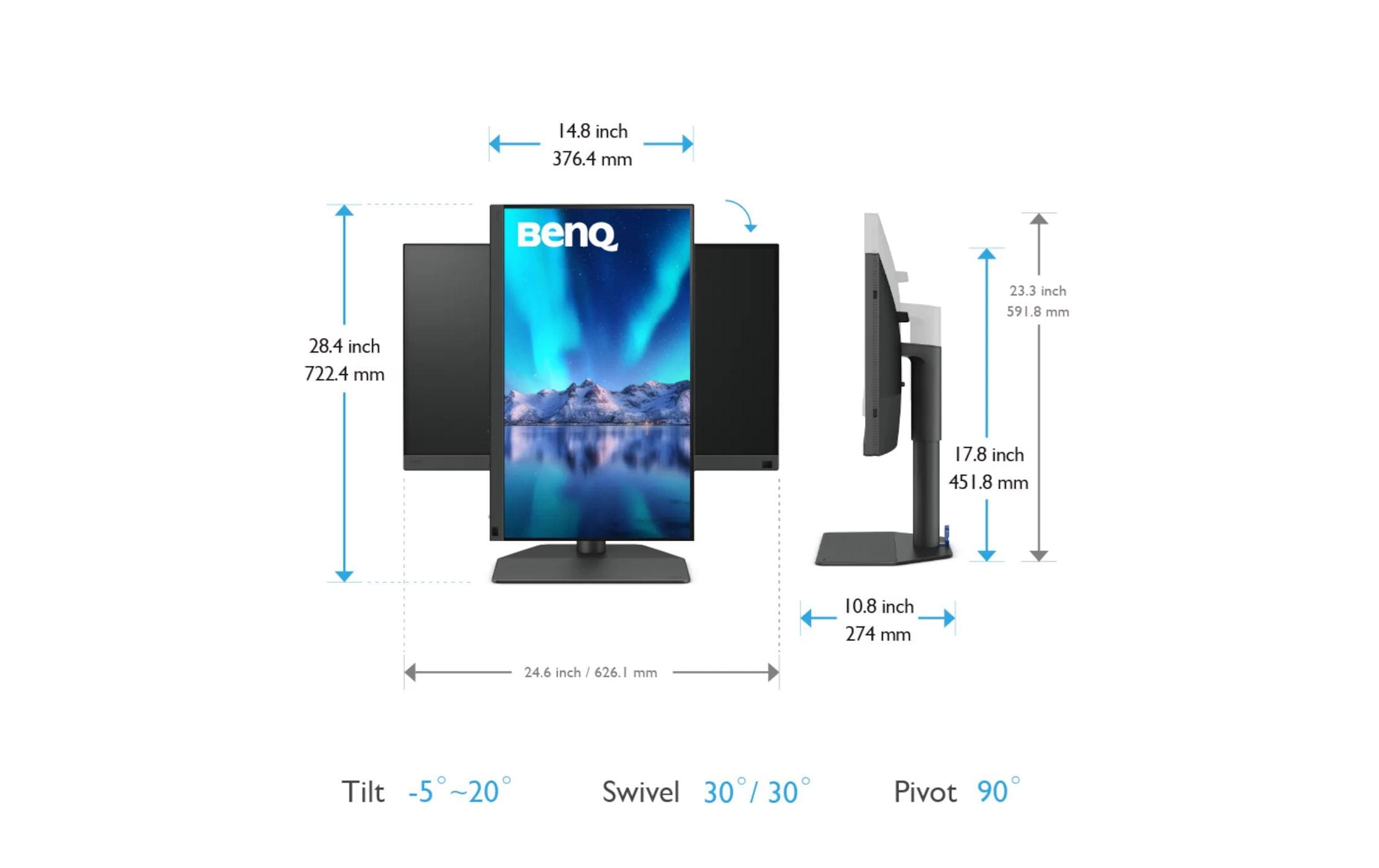 BenQ Monitor SW272Q