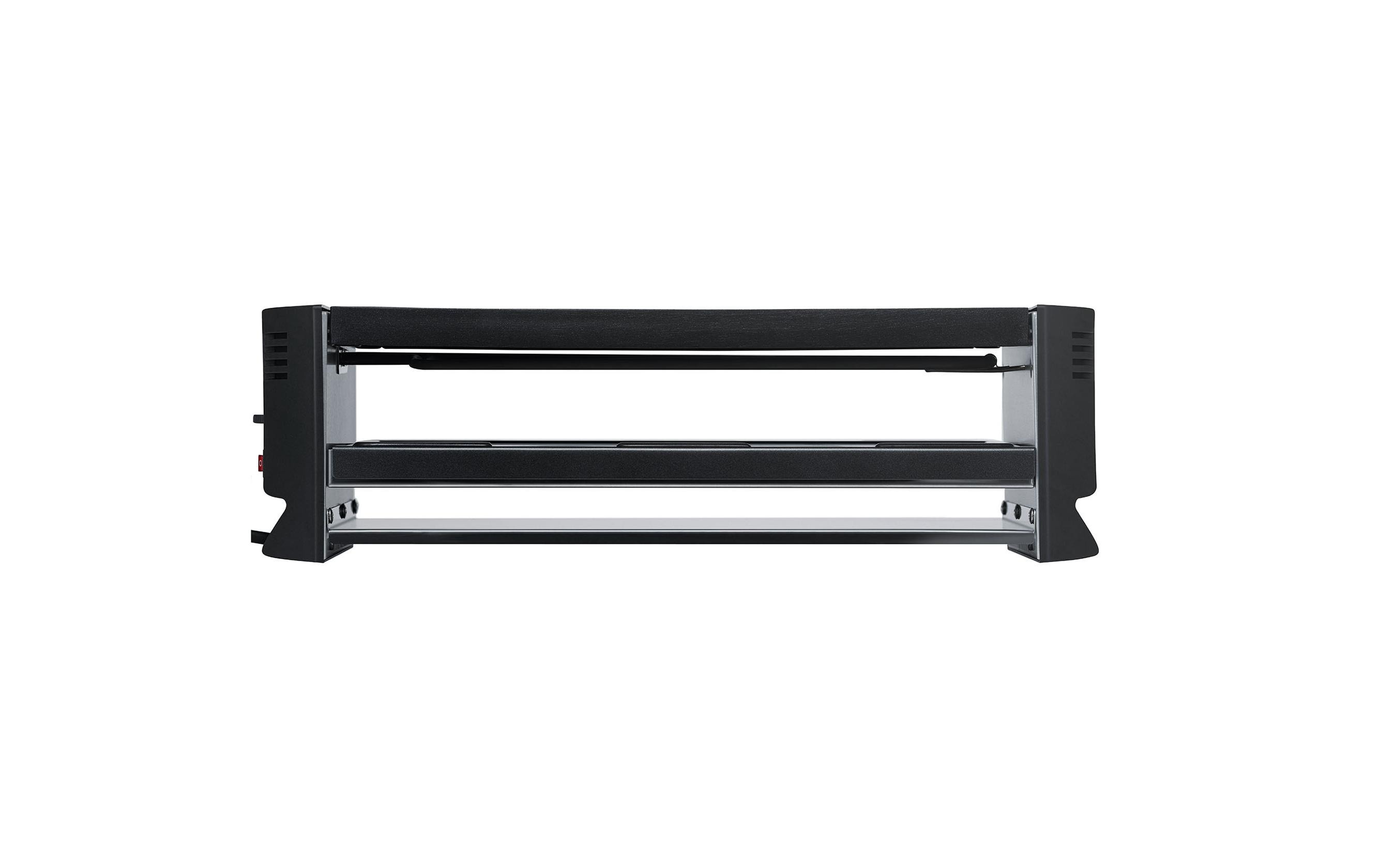 Steba Pizza-Raclette RC6 Schwarz 1500 W Alu-Druckguss
