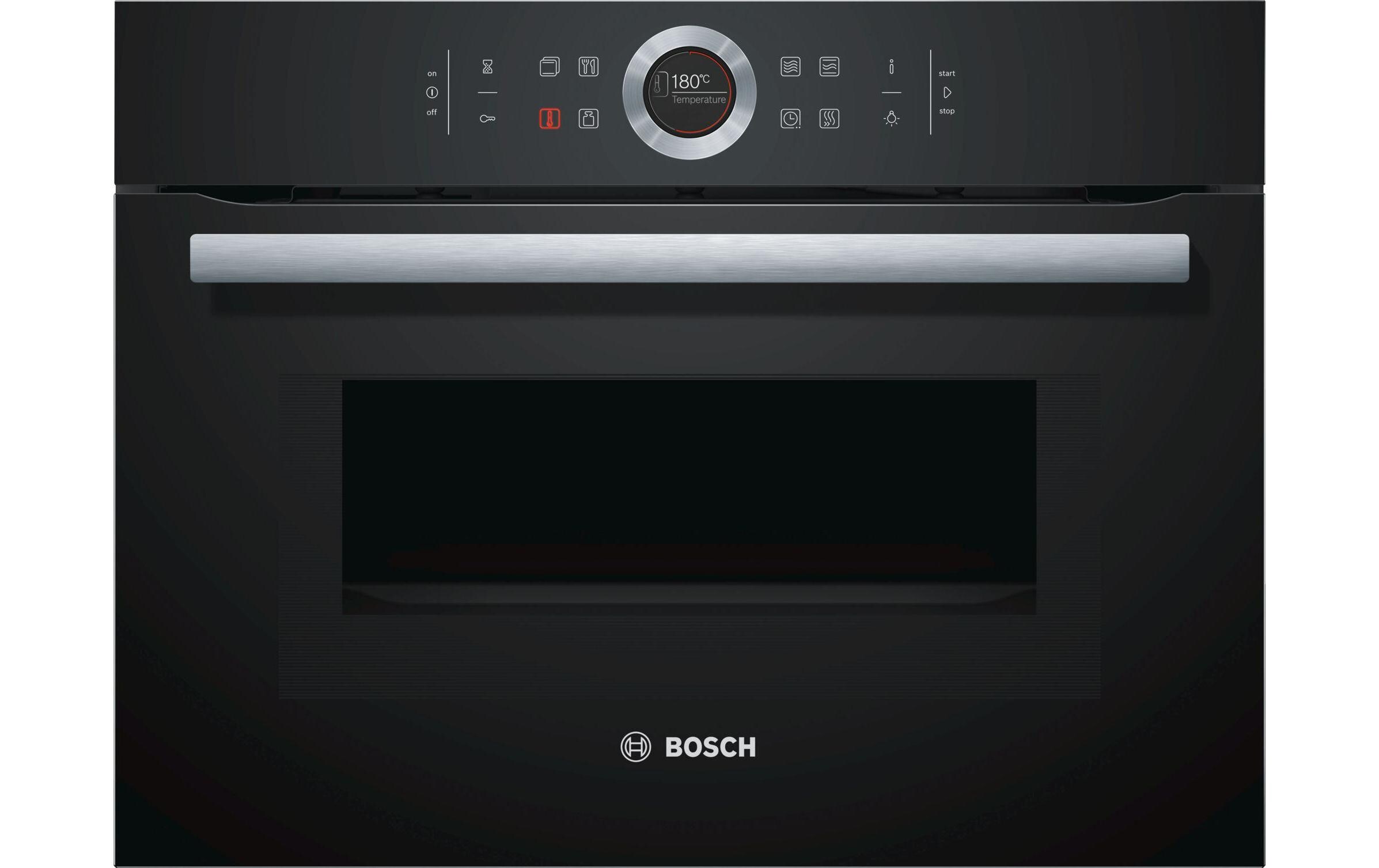 Bosch Einbaubackofen mit Mikrowelle CMG633BB1 Keine