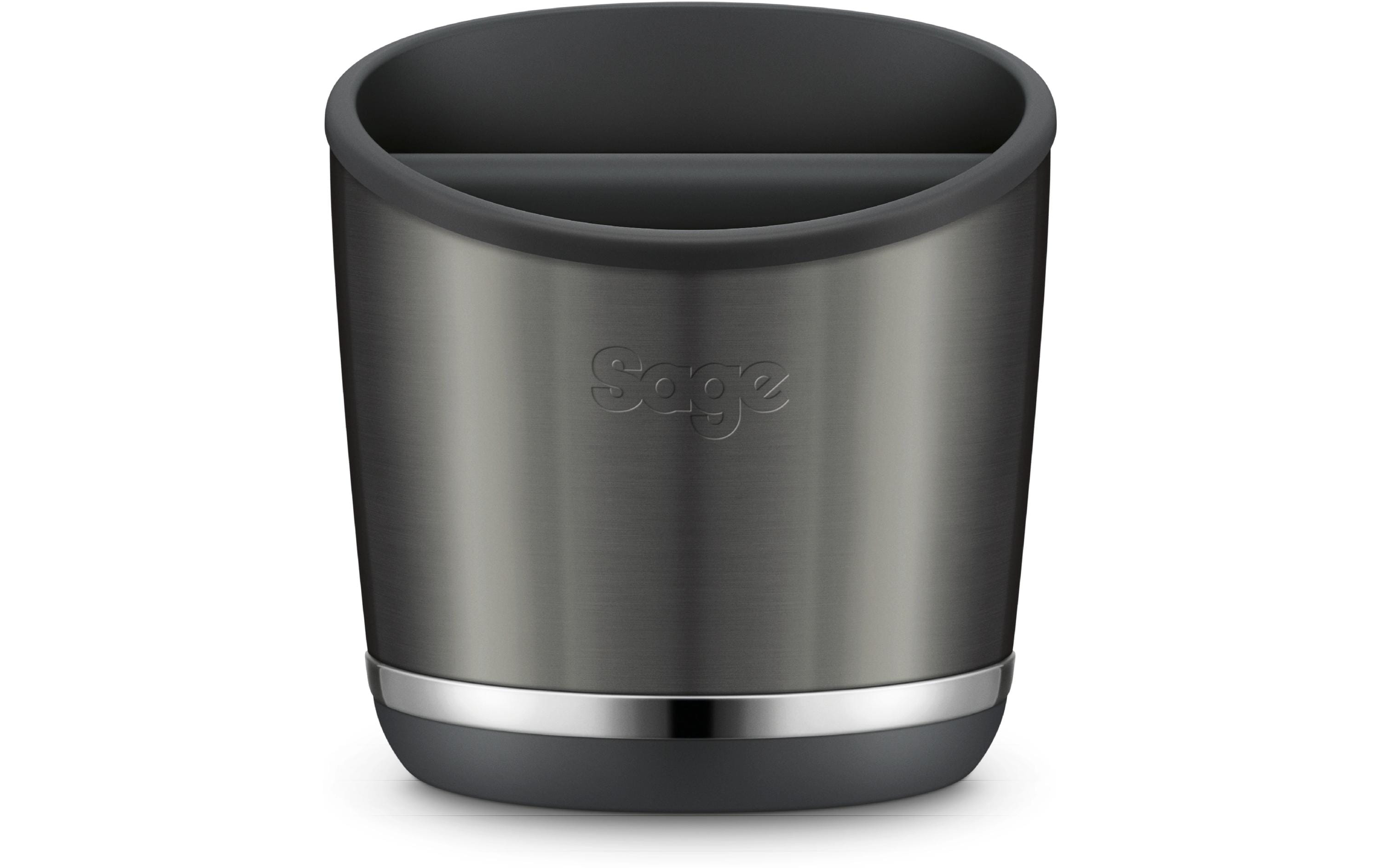 Sage Abklopfbehälter the Knock Box 20 Black Stainless Steel Sage Abklopfbehälter the Knock Box 20 Black Stainless Steel