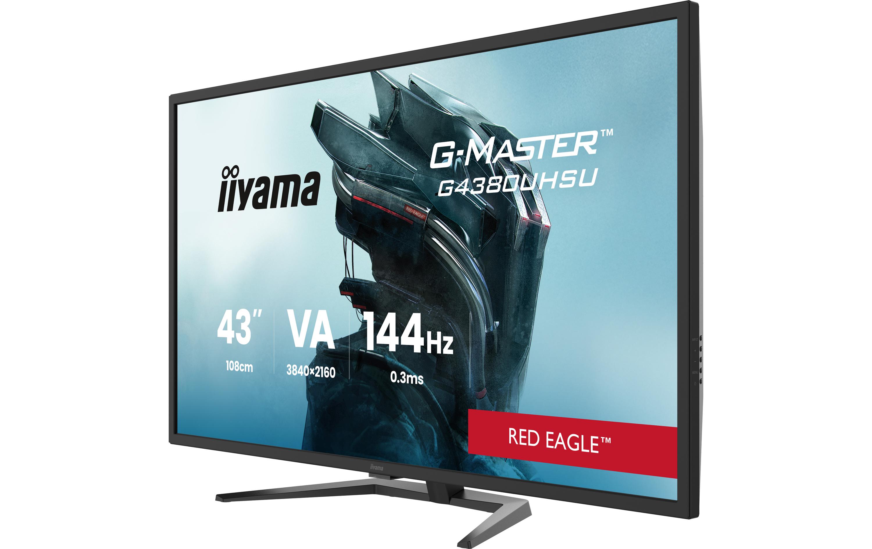 iiyama Monitor G-MASTER G4380UHSU-B2
