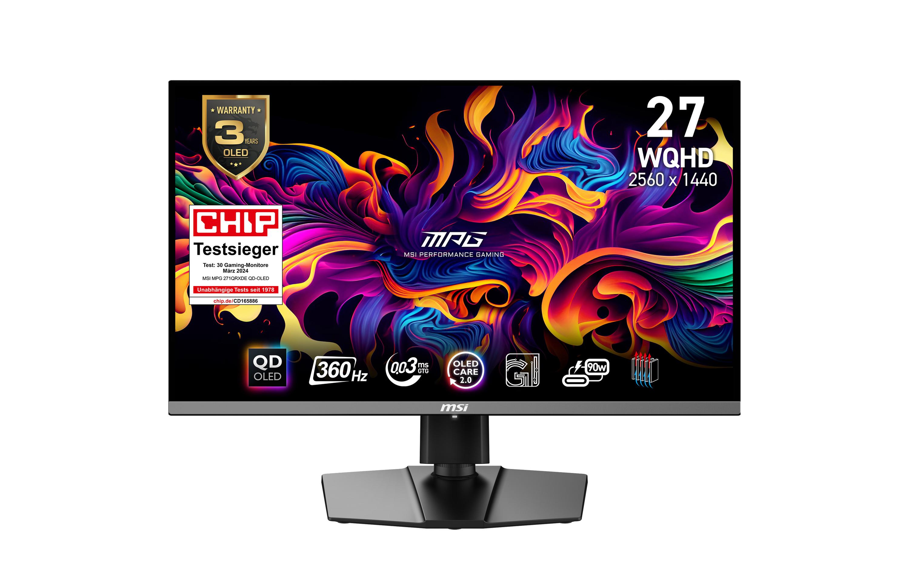 MSI Monitor MPG 271QRXDE QD-OLED