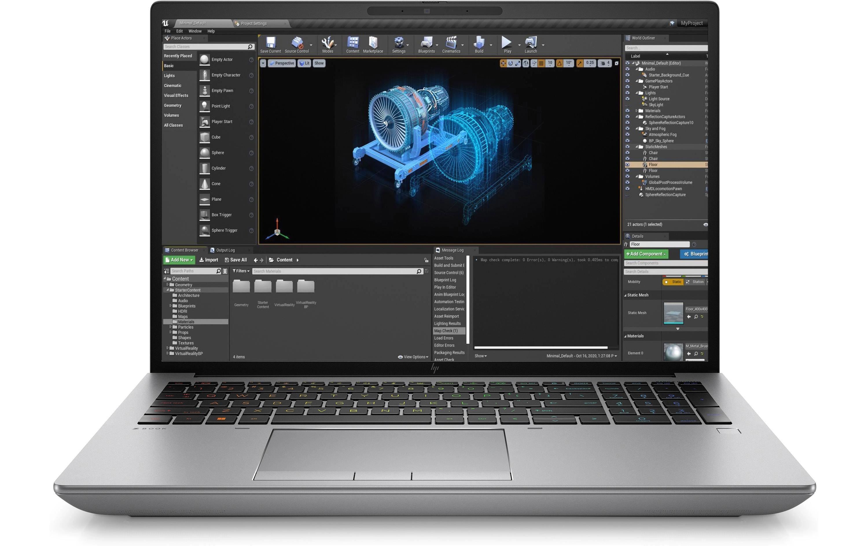 HP ZBook Fury 16 G10 5F946ES PTC Creo zertifiziert