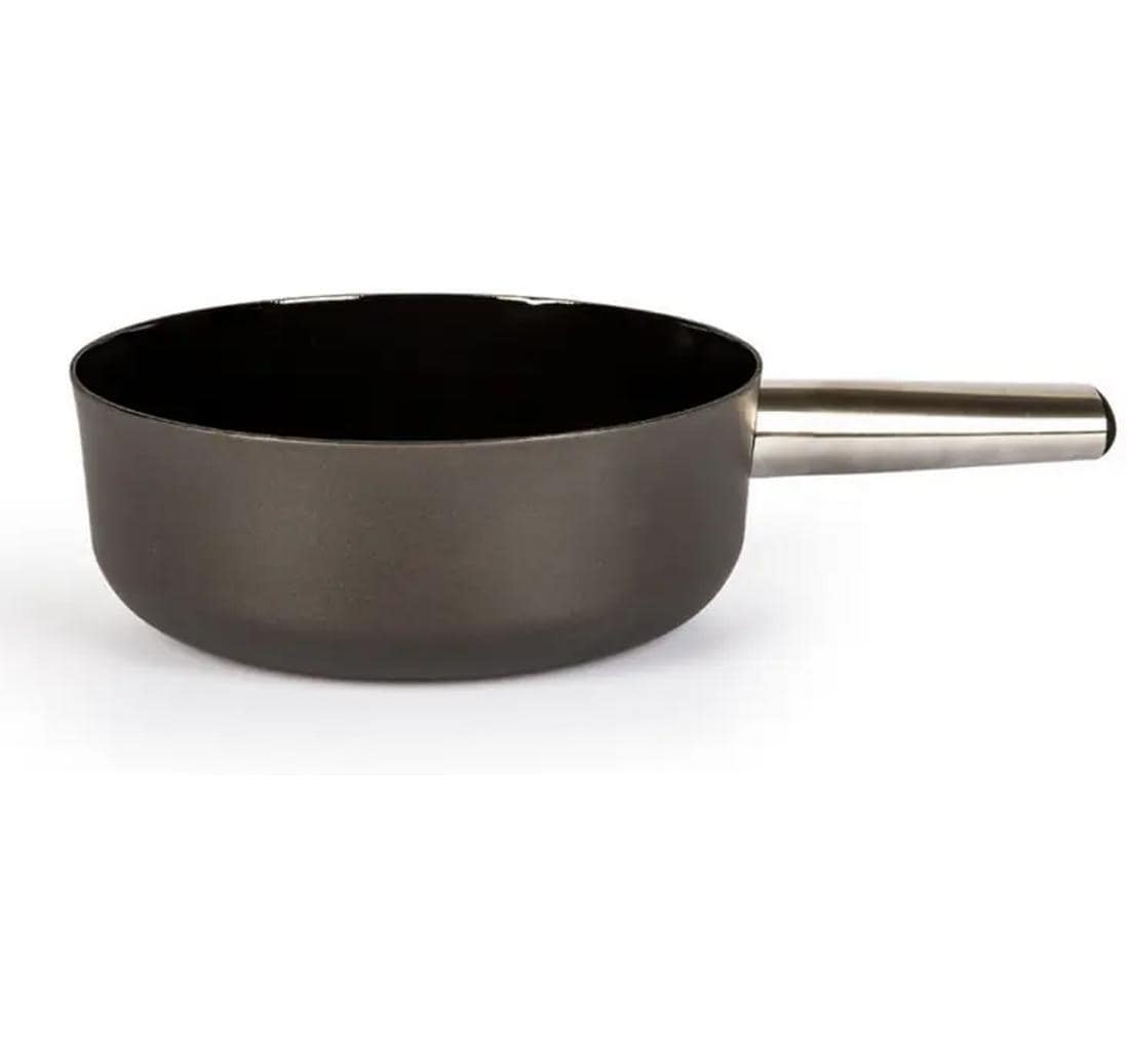 Stöckli Fondue-Caquelon Emotion Inox 23 cm, Schwarz Stöckli Fondue-Caquelon Emotion Inox 23 cm, Schwarz