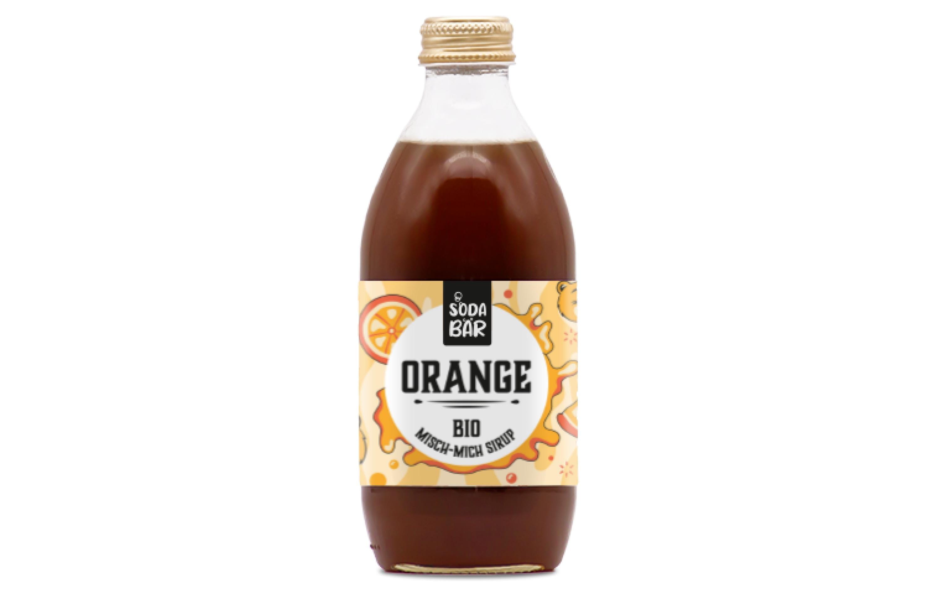 SodaBär Bio-Sirup Orange 330 ml