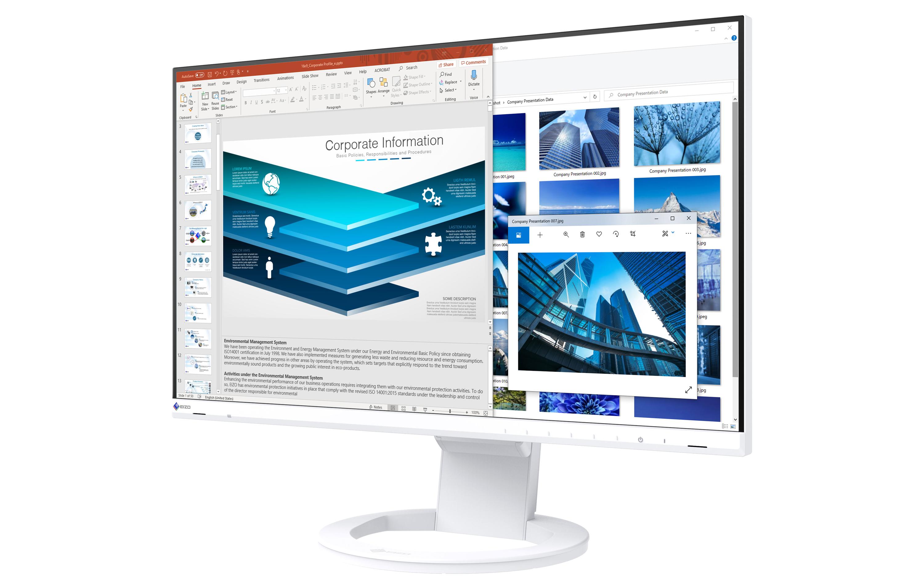 EIZO Monitor EIZO EV2480-Swiss Edition Weiss