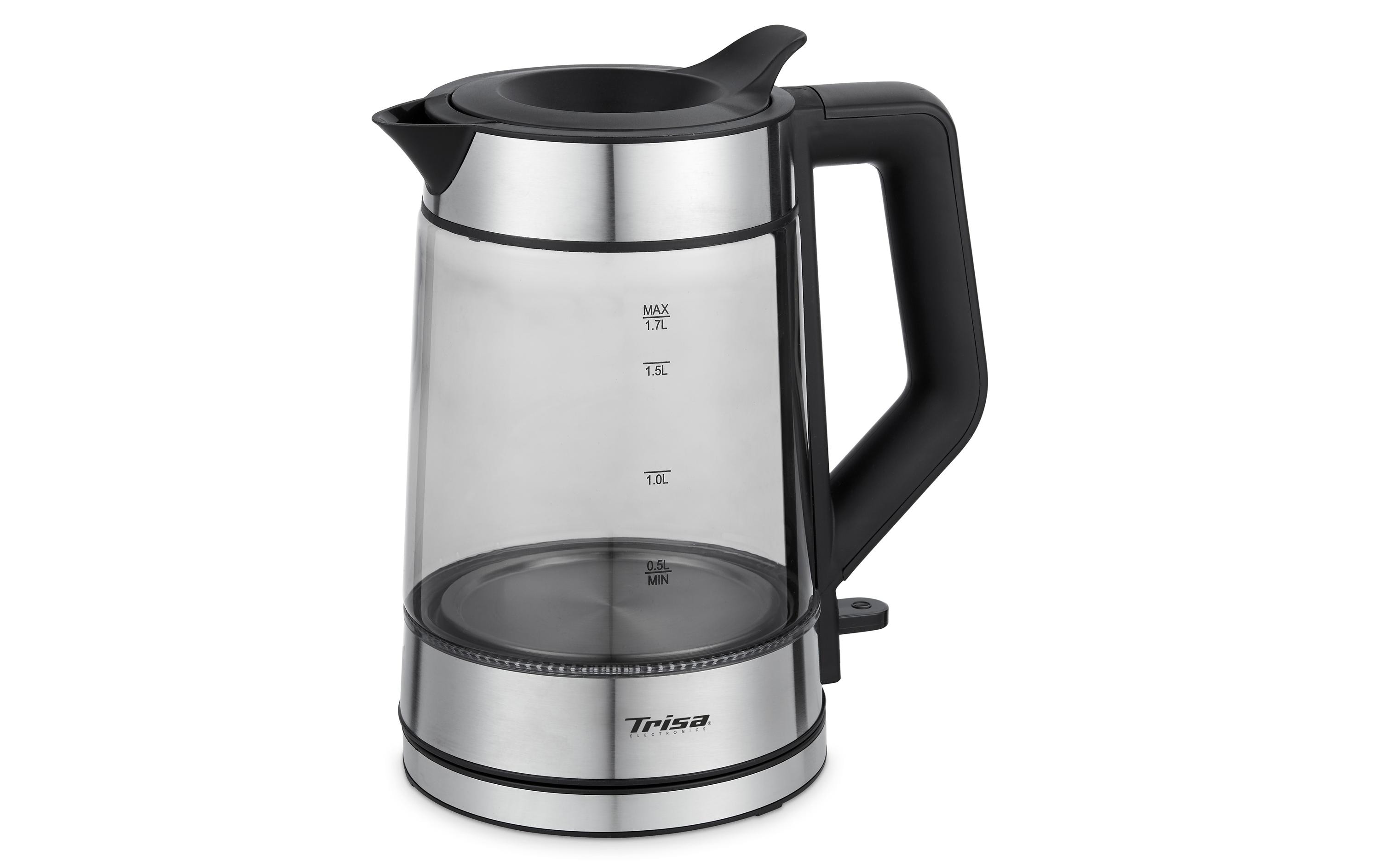 Trisa Wasserkocher Compact Boil W71 Plus 1.7 l, Silber