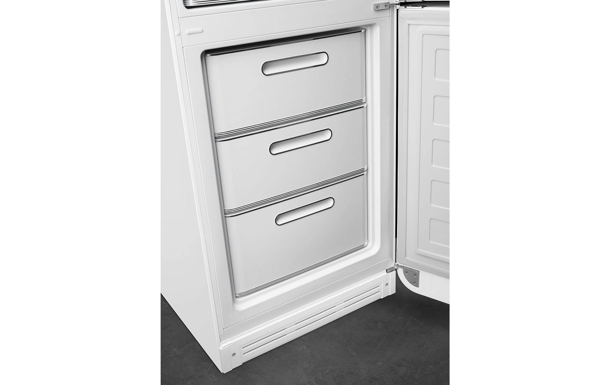 SMEG Kühl-Gefrierkombination FAB32RWH6 Weiss, Rechts