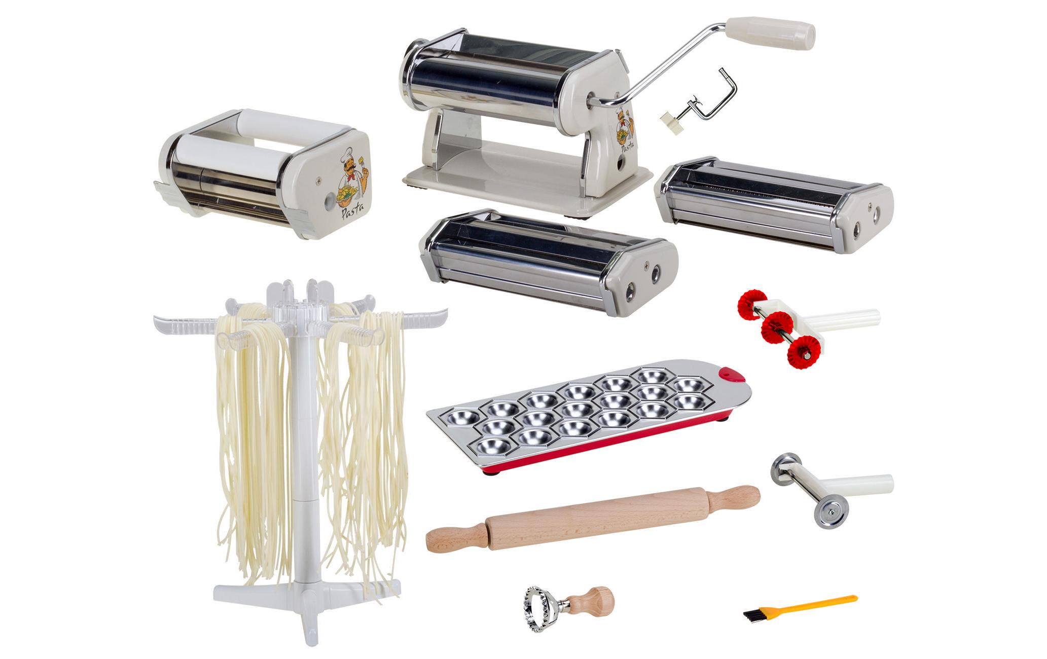 Nouvel Pastamaschine All-in-One-Set Silber Nouvel Pastamaschine All-in-One-Set Silber