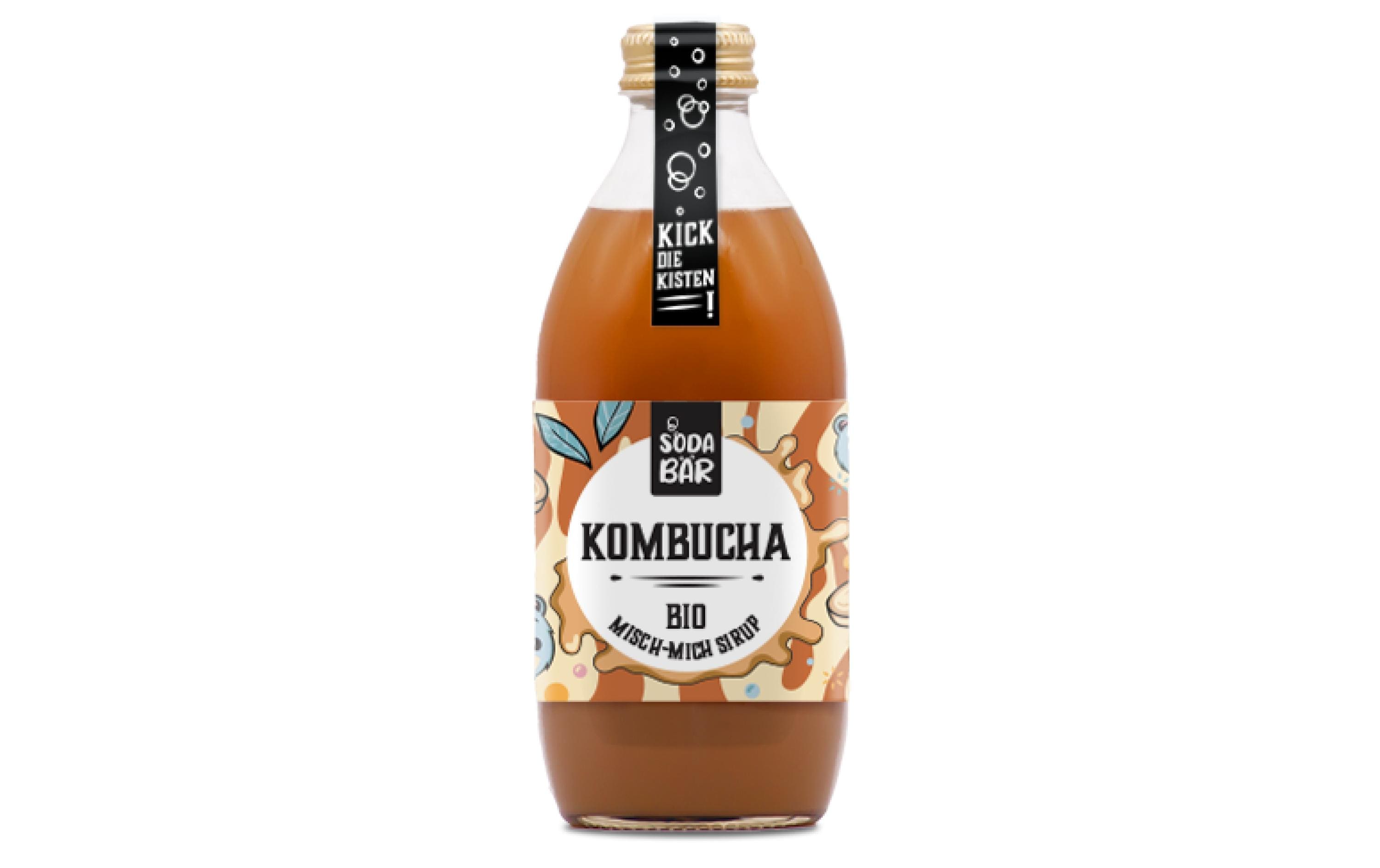 SodaBär Bio-Sirup Kombucha 330 ml SodaBär Bio-Sirup Kombucha 330 ml
