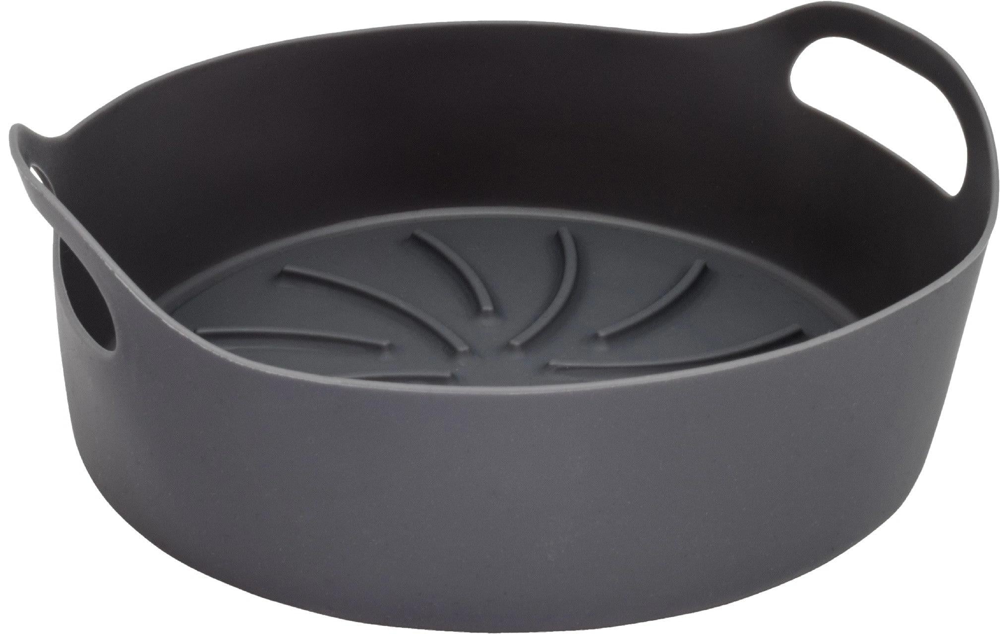 Nerthus Backeinsatz Airfryer-Backmatte rund