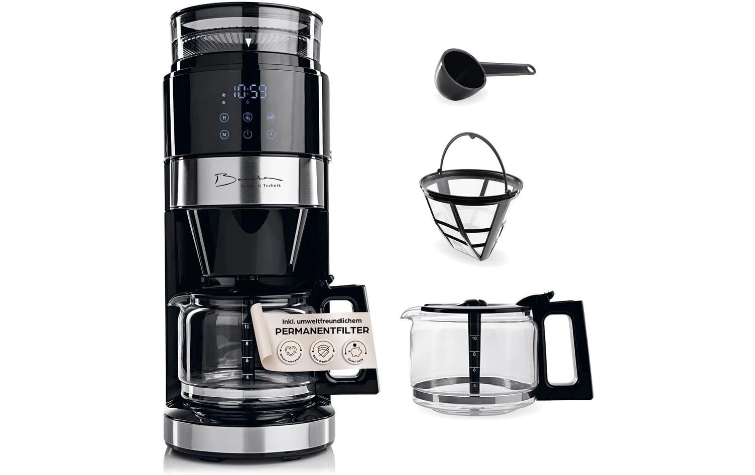 Barista Filterkaffeemaschine 16476 Schwarz