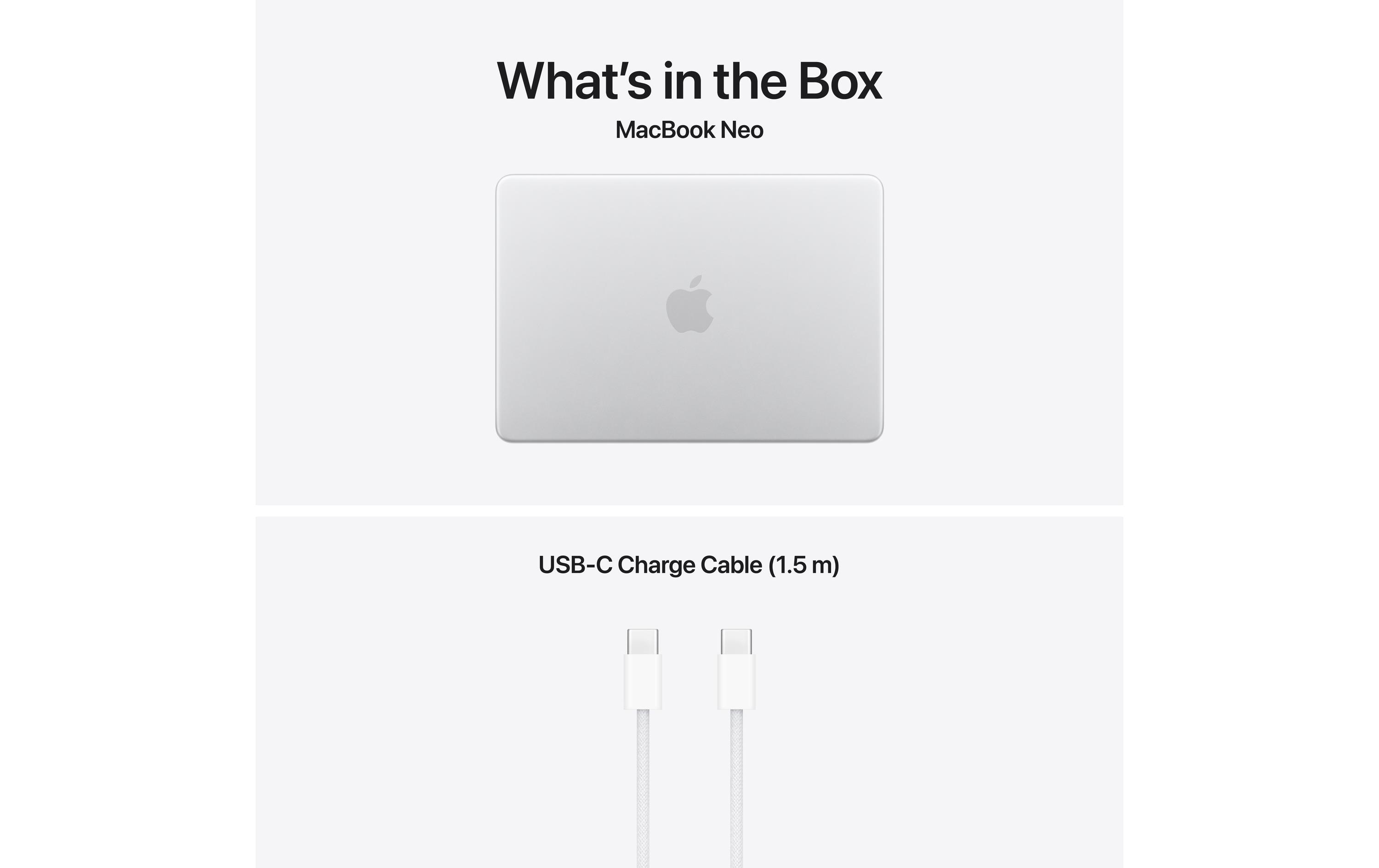 Apple 13 MacBook Neo (A18 Pro) 5C GPU /256 GB / 8 GB Silver