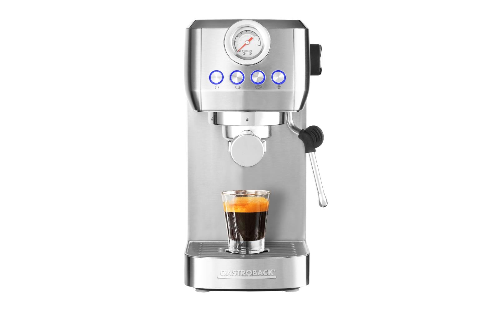Gastroback Design Espresso Piccolo Pro Silber
