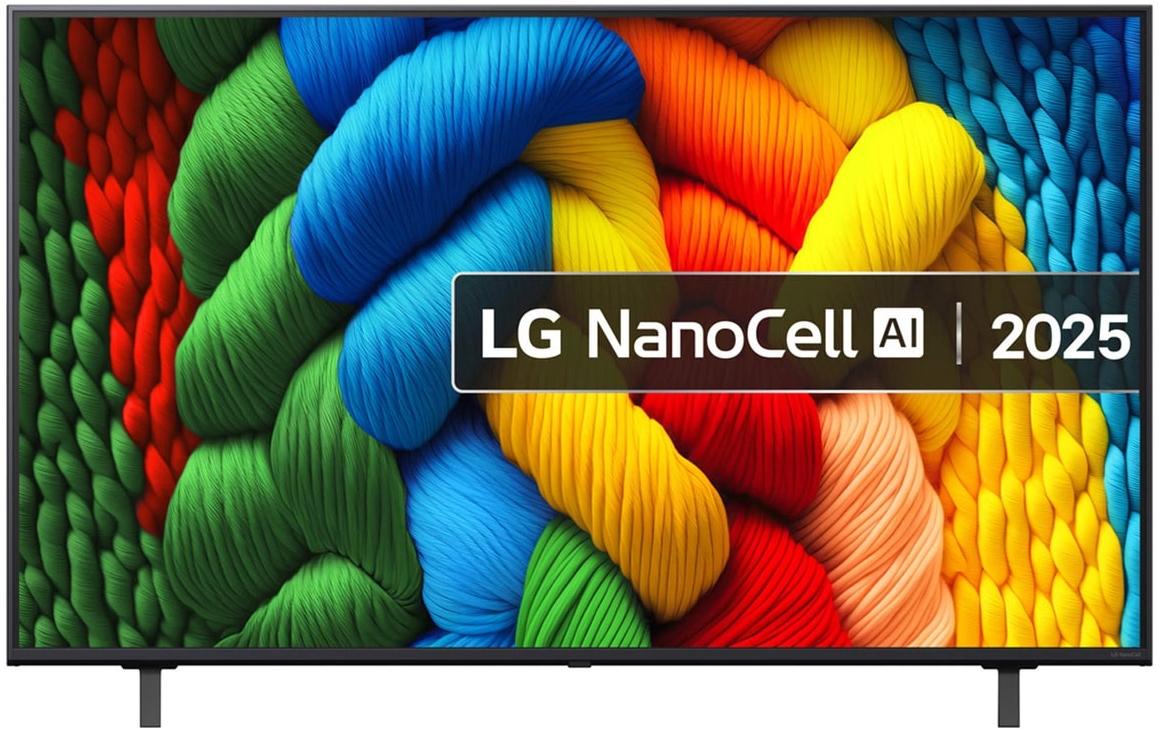 LG TV 55NANO80A6B 55, 3840 x 2160 (Ultra HD 4K), LED-LCD LG TV 55NANO80A6B 55, 3840 x 2160 (Ultra HD 4K), LED-LCD