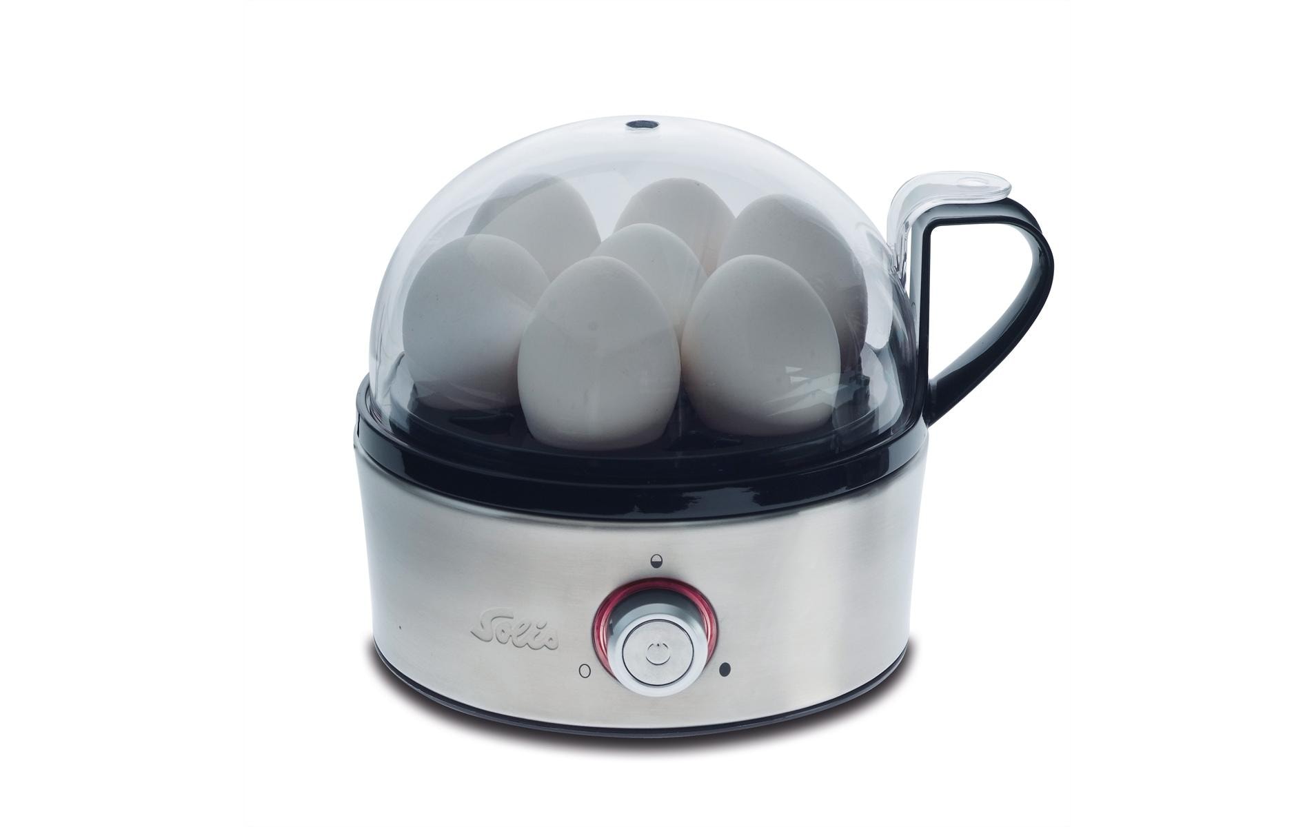 Solis Eierkocher Egg Boiler & More 8272 7 Eier, Silber Solis Eierkocher Egg Boiler & More 8272 7 Eier, Silber