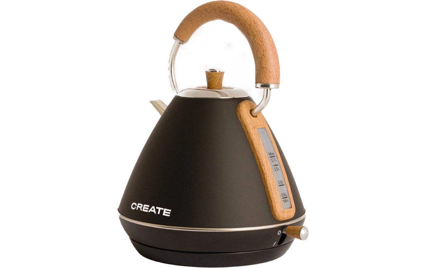 Create Wasserkocher Retro L 1.7 l, Schwarz Create Wasserkocher Retro L 1.7 l, Schwarz