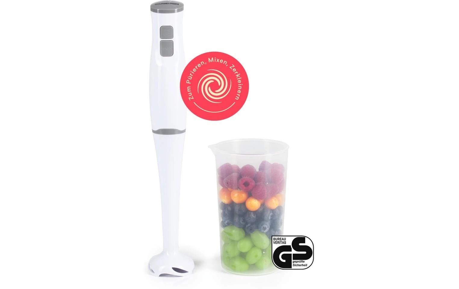 GOURMETmaxx Stabmixer 13767 Weiss