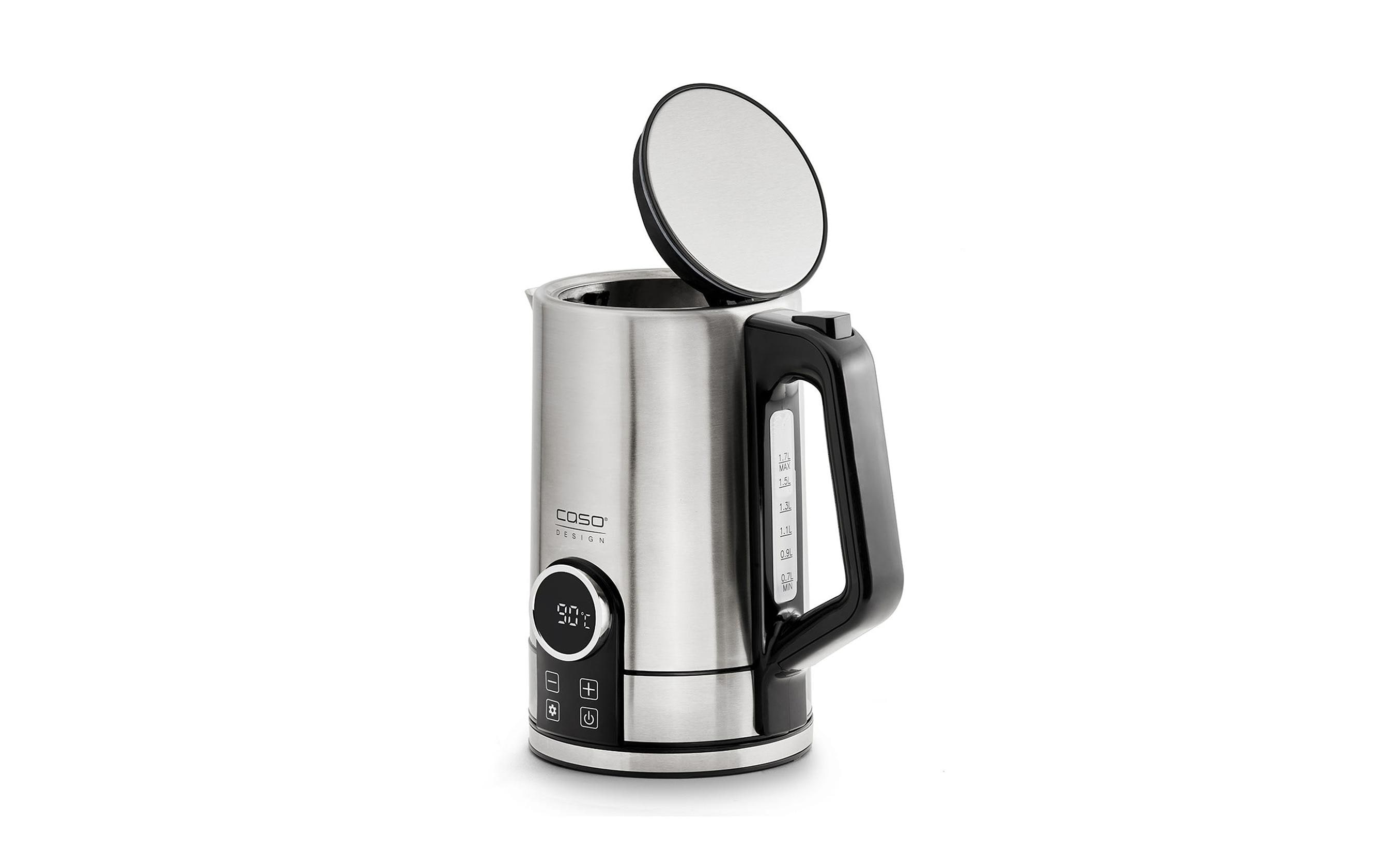 Caso Wasserkocher Selection WK 2200 Edelstahl 1.7 l 2200 W Silber
