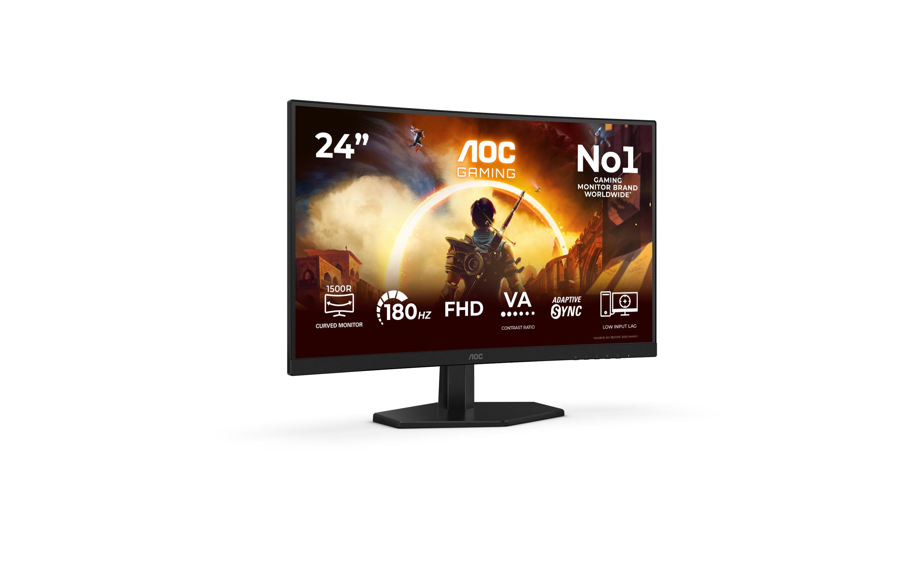 AOC C24G42FE 23.6 Zoll VA Full HD 180 Hz 1500R Curved