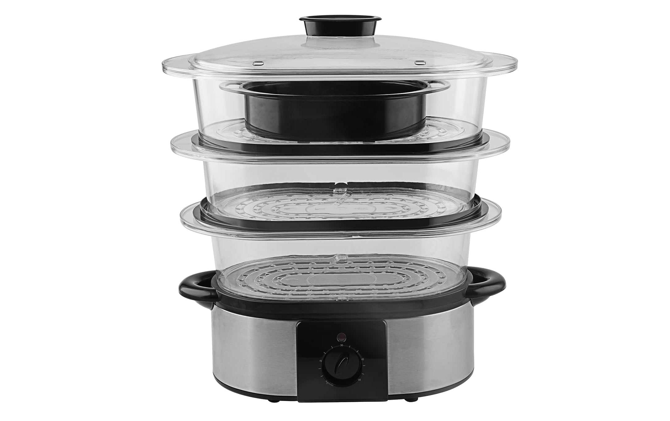 OHMEX Dampfgarer mit 3 Ebenen OHMEX Dampfgarer mit 3 Ebenen