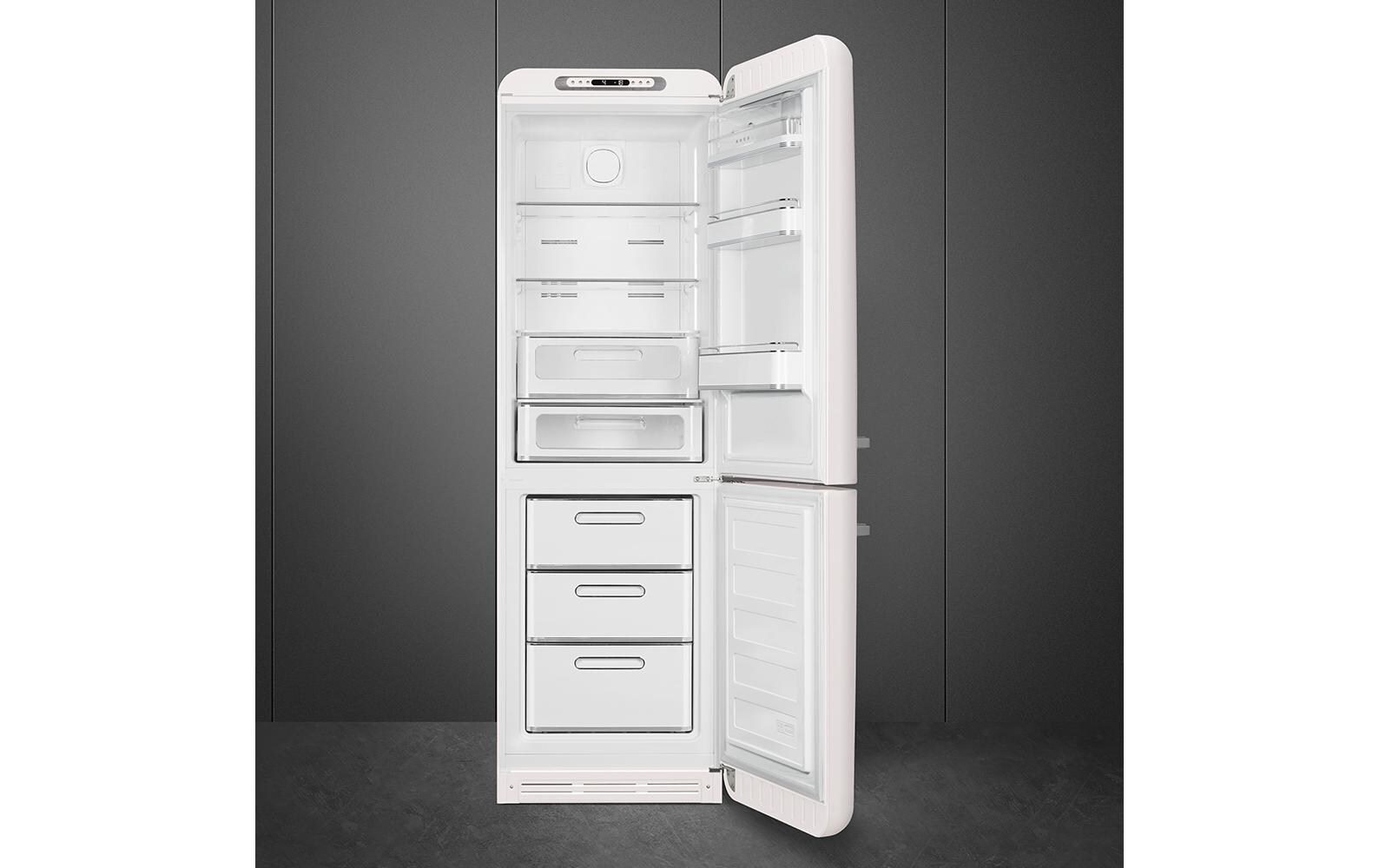 SMEG Kühl-Gefrierkombination FAB32RWH6 Weiss, Rechts