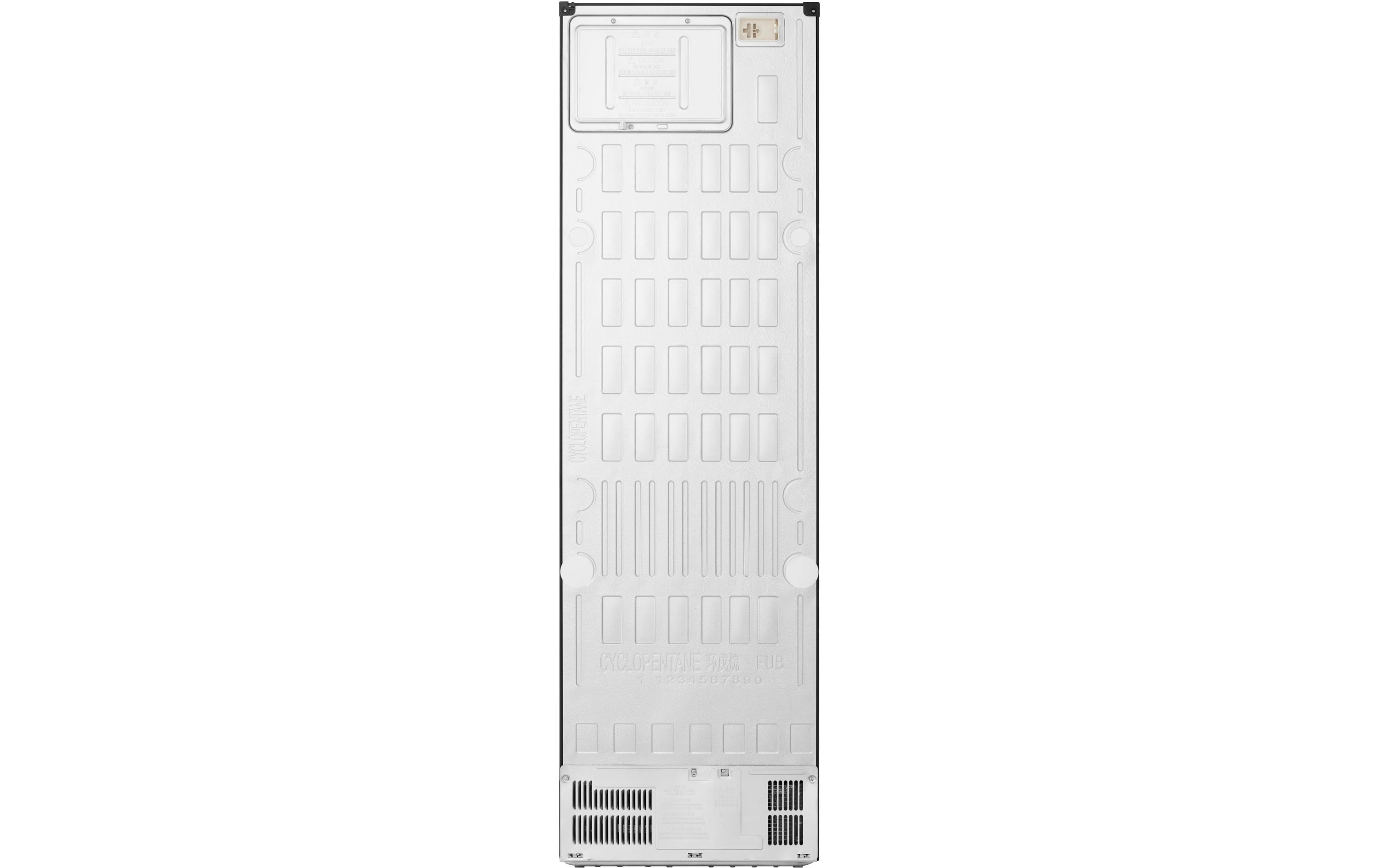 LG Einbau-Kühl-Gefrierkombination GBBSJ2CCEP Schwarz, Rechts