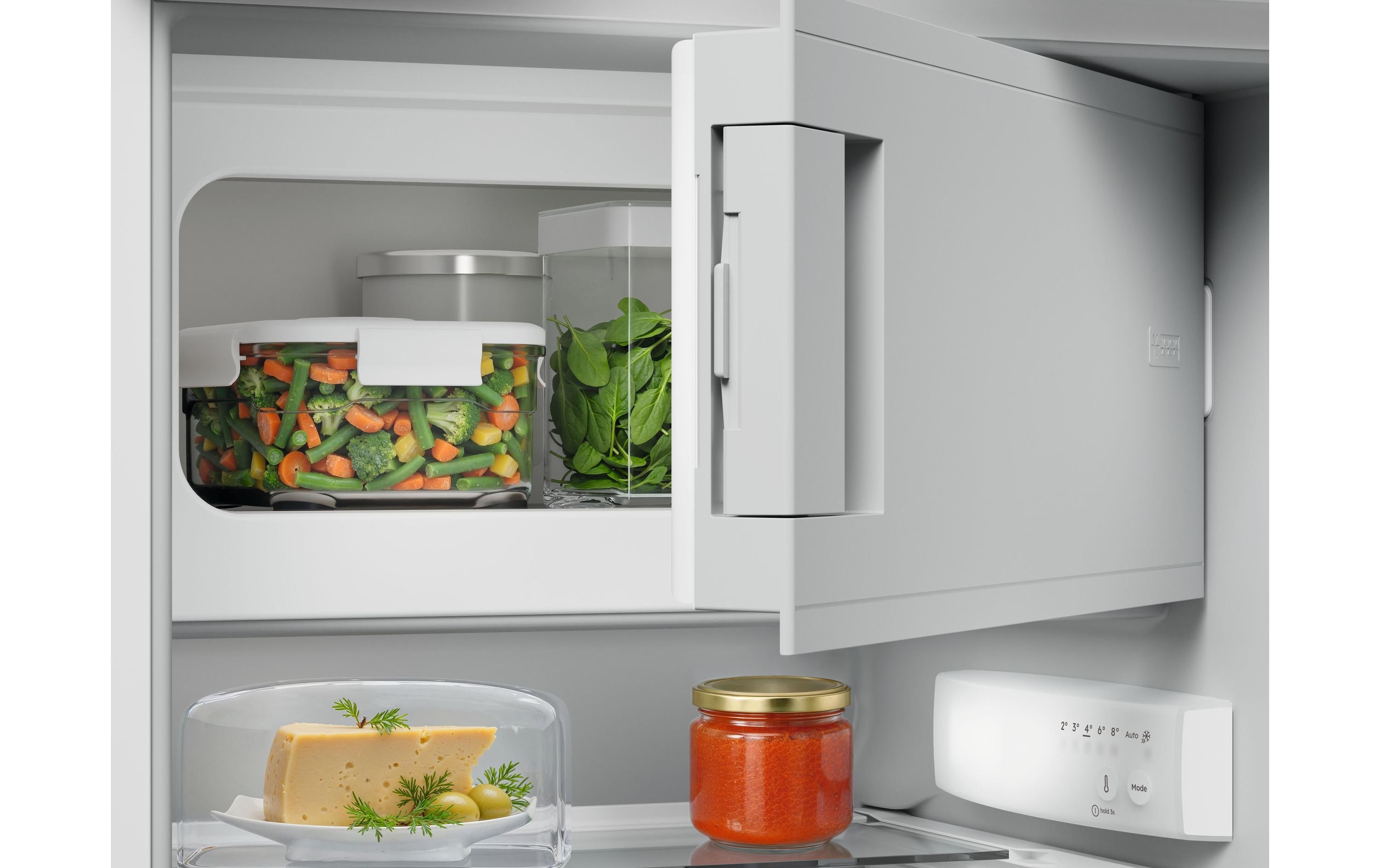 Electrolux Einbaukühlschrank EK136SRSW Schwarz, Wechselbar, Rechts