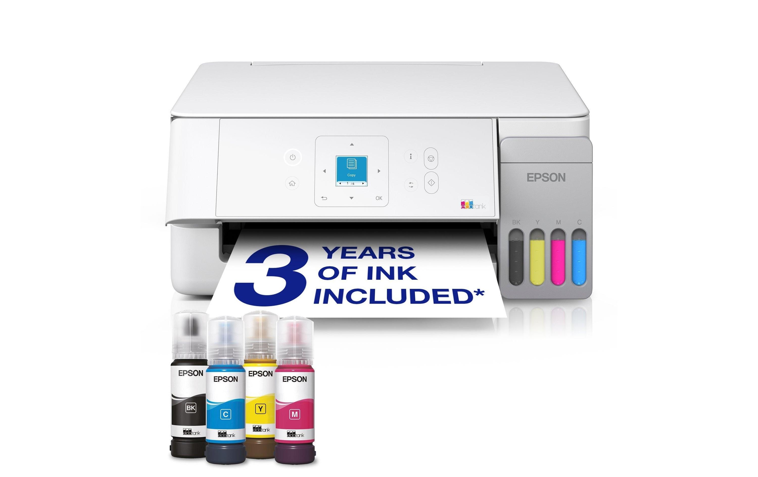 Epson Multifunktionsdrucker Ecotank ET-2926 A4, weiss