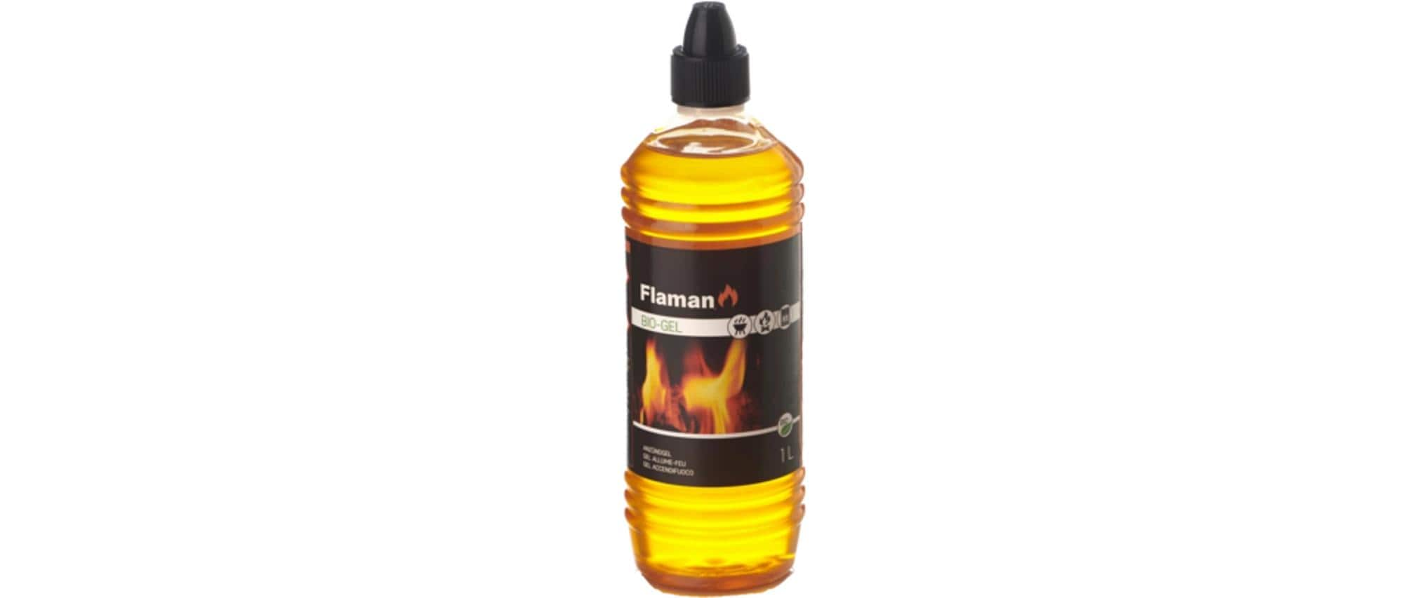 Flaman Brennpaste Bio-Anzündgel 1000 ml