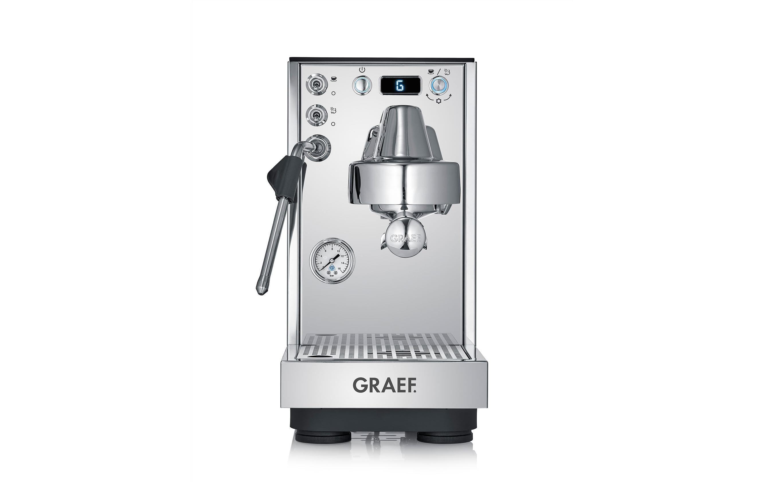 Graef Siebträgermaschine Dicianova Silber