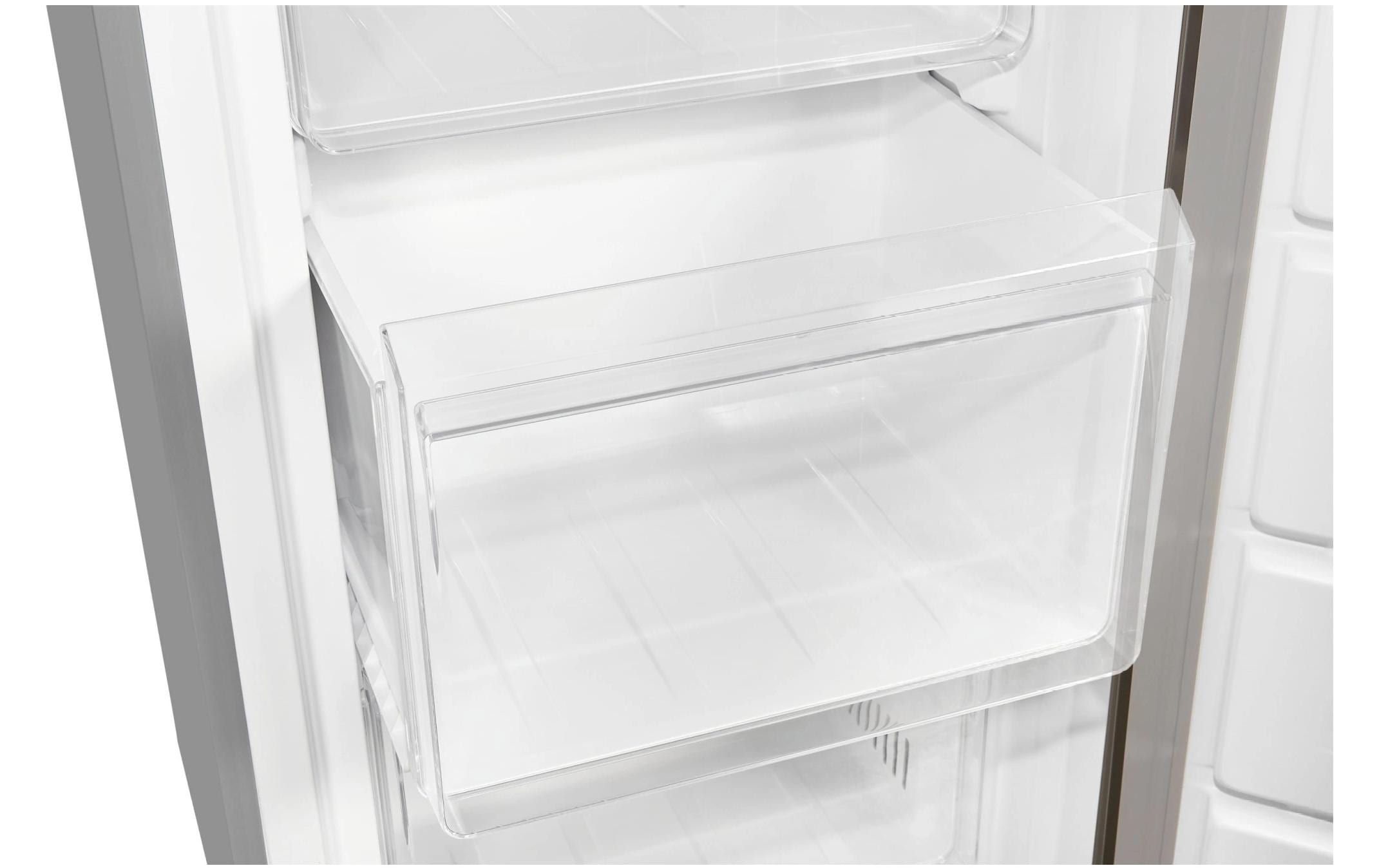 SPC Gefrierschrank H-GS3450 INOX-Look Rechts/Wechselbar