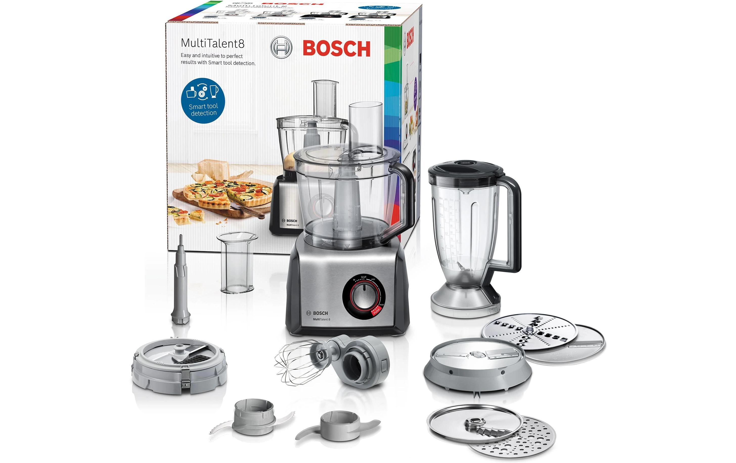 Bosch Küchenmaschine MC812M865 Schwarz/Silber
