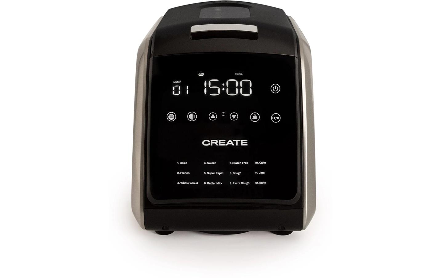 Create Brotbackmaschine Chef Bread Schwarz Create Brotbackmaschine Chef Bread Schwarz